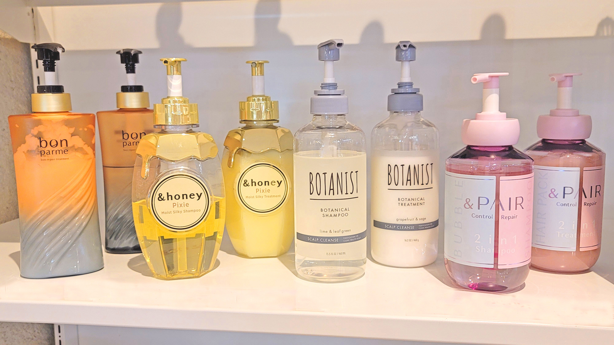 選べるシャンプーバー