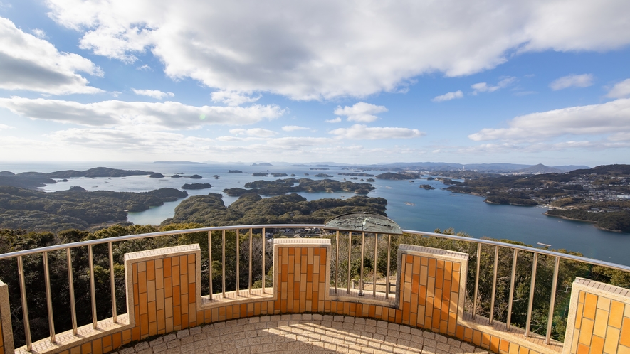 展海峰（てんかいほう）佐世保で一番人気の展望台　©長崎県観光連盟