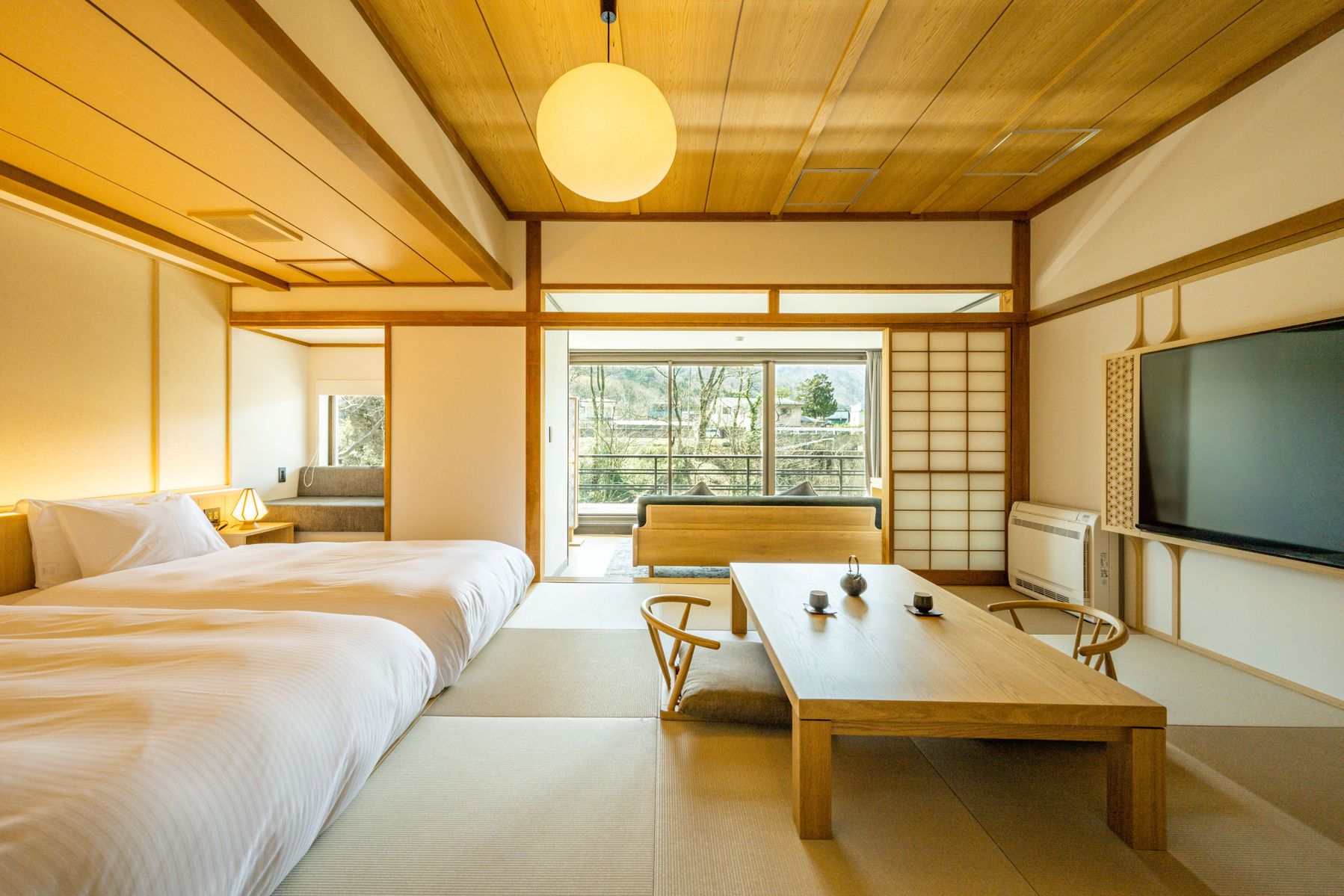 ～Flora～利根川側プレミアム和洋室(ツイン・50平米)