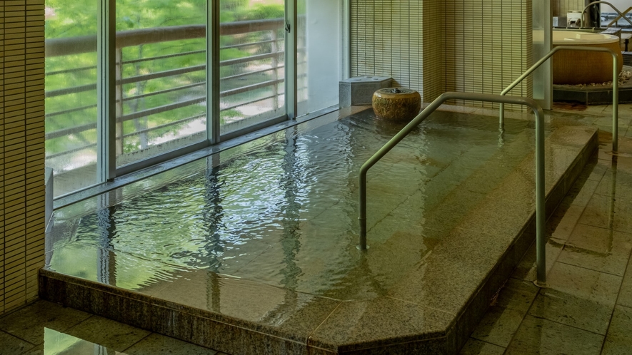 【大浴場「奥利根八湯」】館内で15の湯巡りをお楽しみいただけます。