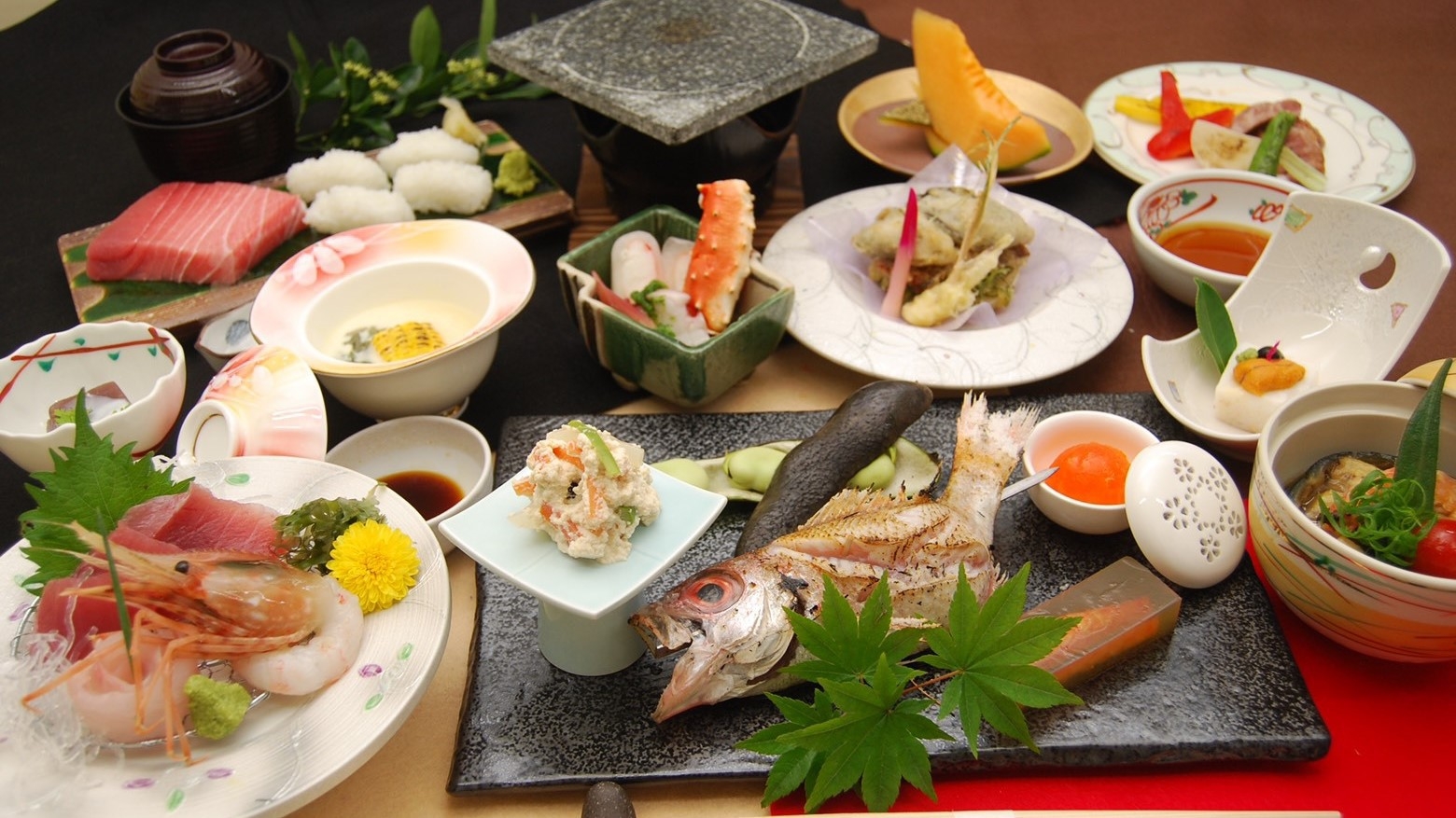 至福の海鮮尽くし和会席膳プラン◆１泊２食付