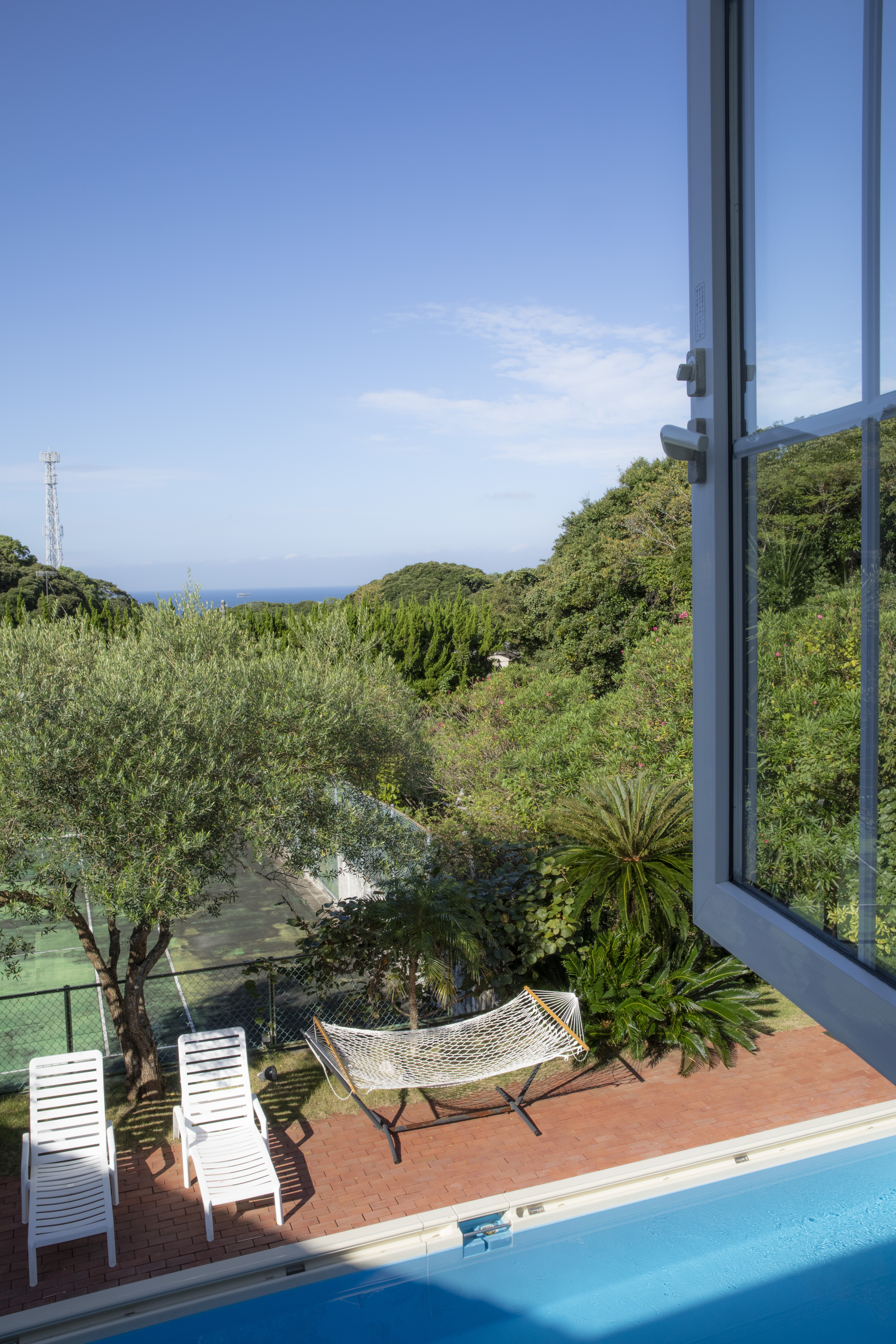 2階海側客室からの眺め