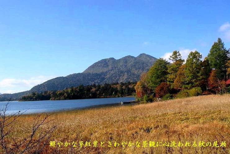 爽やかな美しさに包まれる秋の尾瀬・紅葉の尾瀬沼と燧ケ岳（９月～１０月）