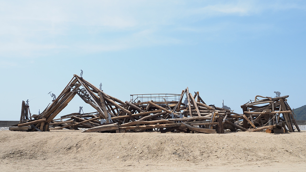 瀬戸内国際芸術祭作品 『ナップヴィナス』＠三都半島