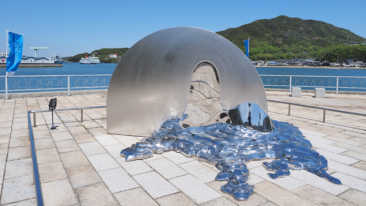 瀬戸内国際芸術祭作品 『再び・・・』＠土庄港