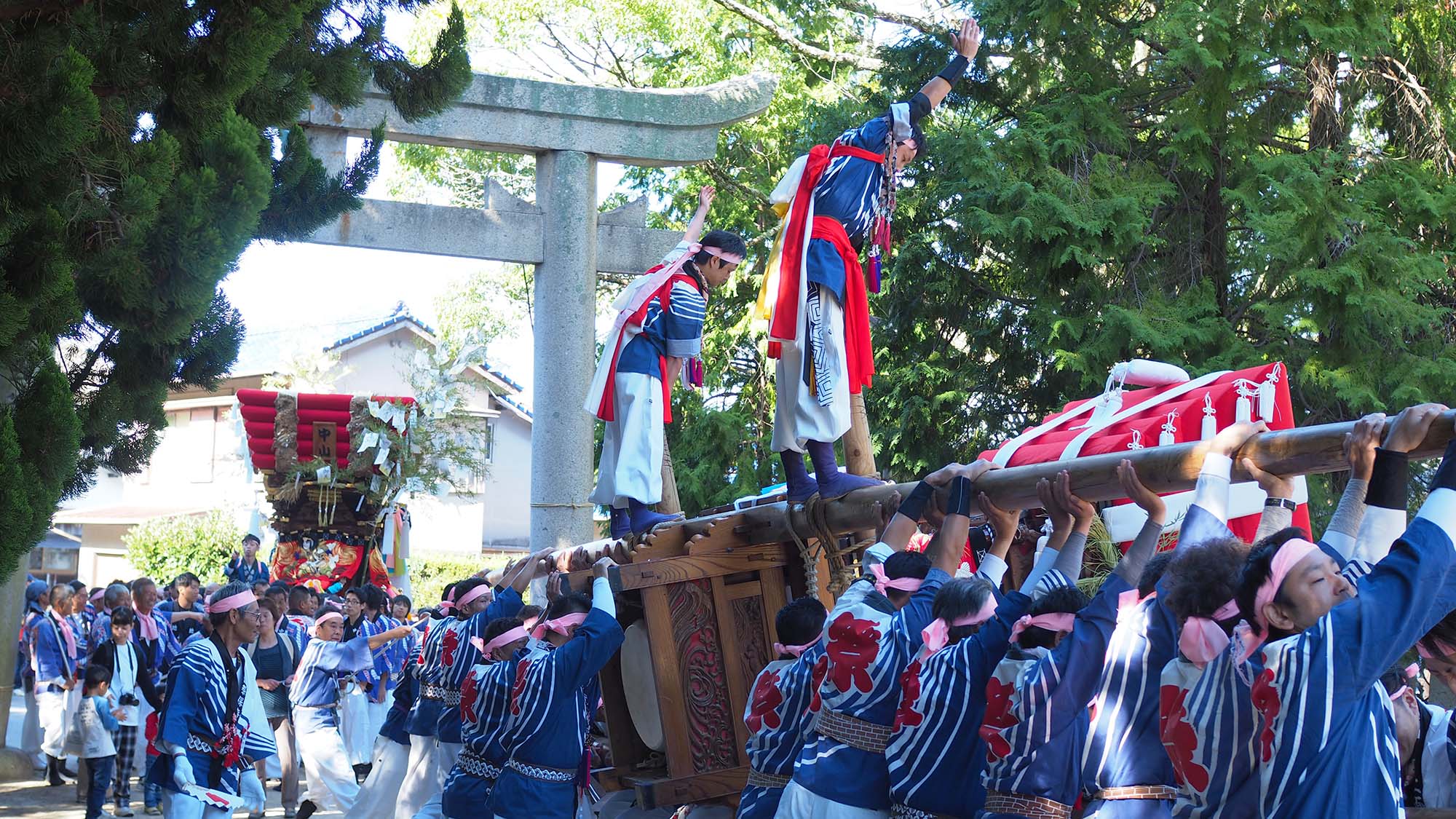 池田亀山八幡宮　秋祭り