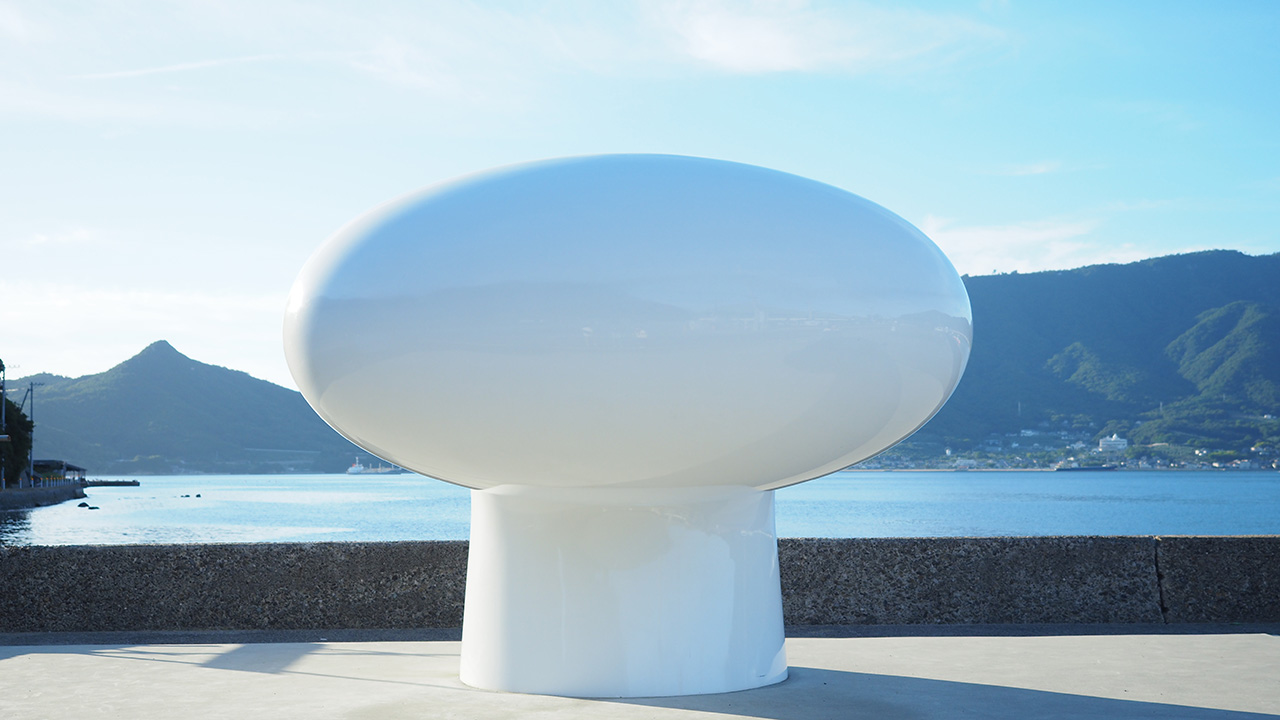 瀬戸内国際芸術祭作品 『愛のボラード』＠田浦