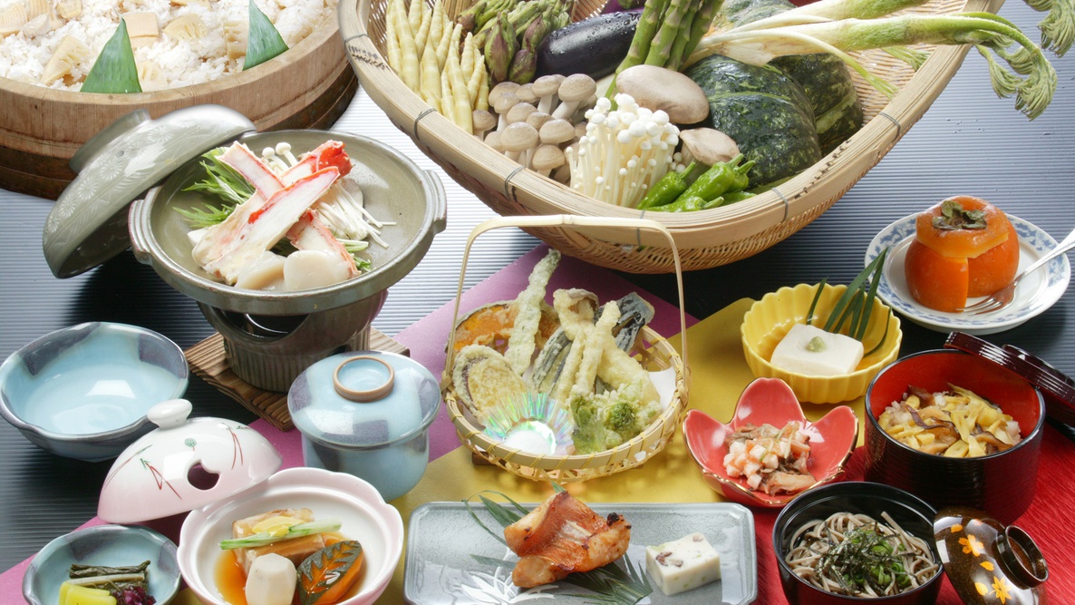 【2食付】旬の味わいを愉しむ！春〜秋スタンダードプラン