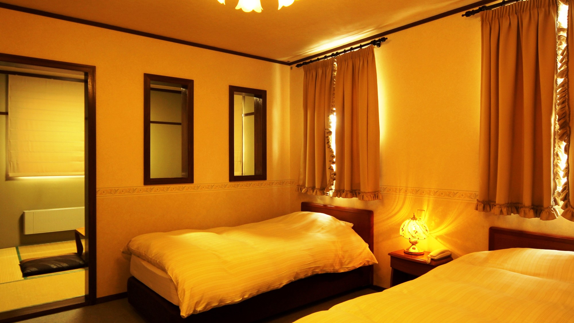 ◆和洋室のお部屋。足を伸ばしてくつろげます。