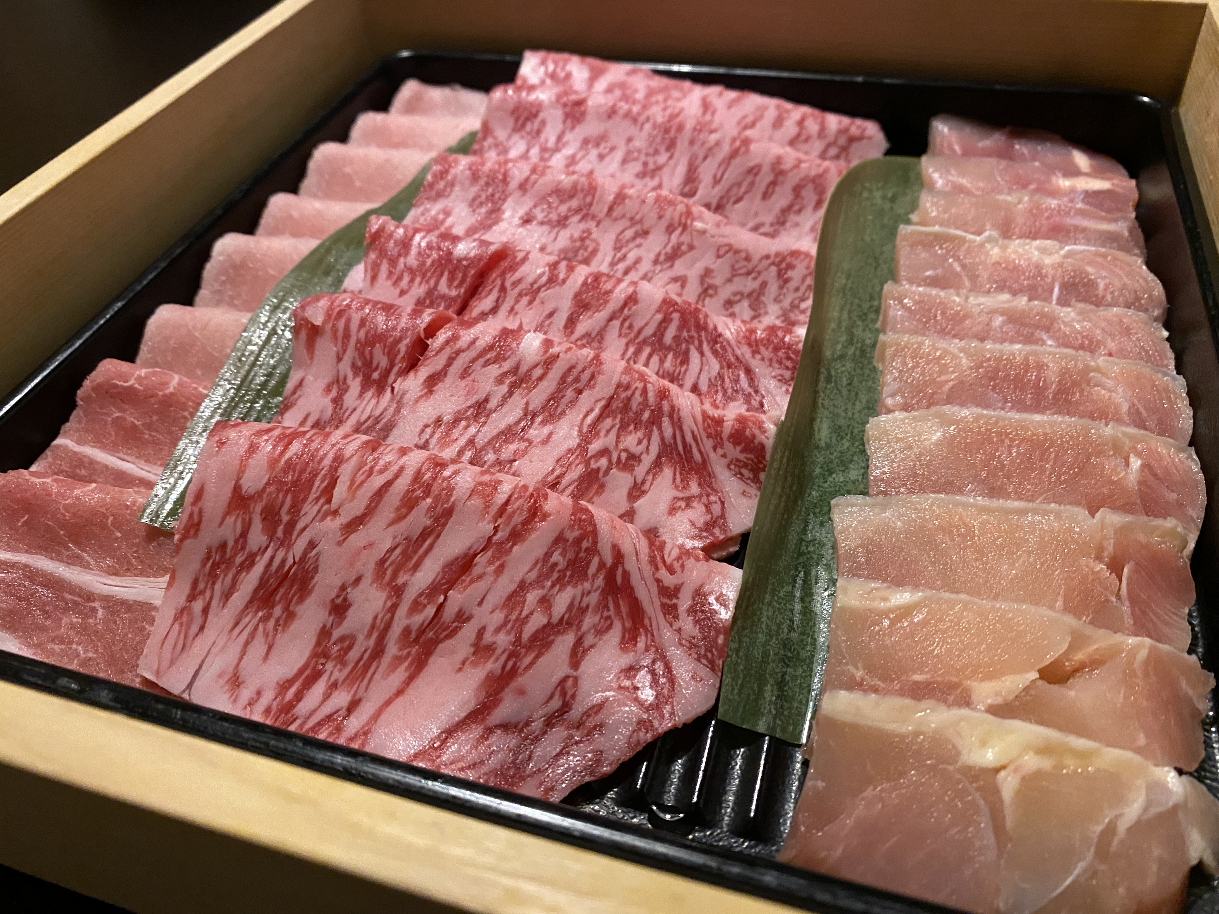 台の物（夕食一例）