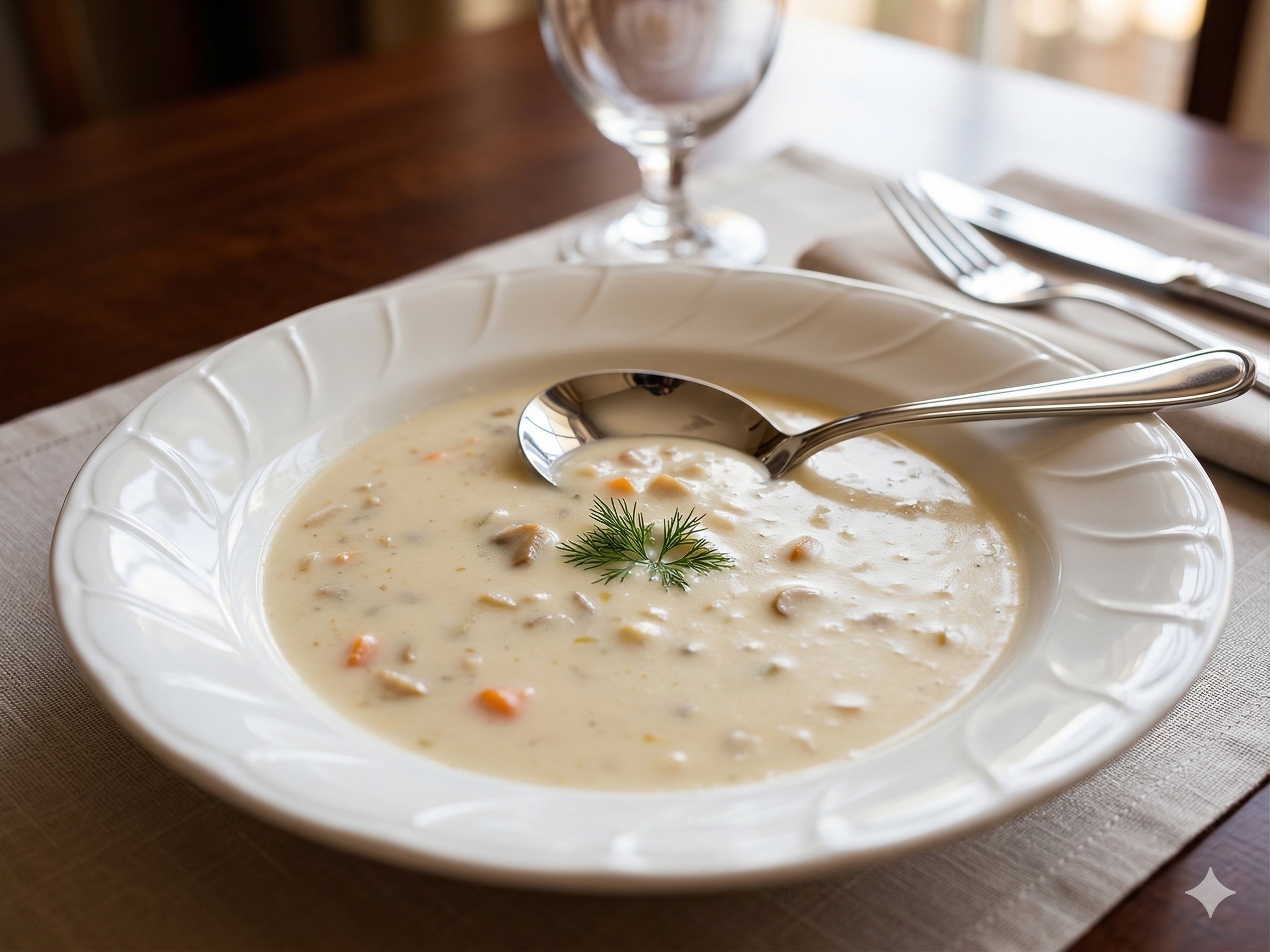 クラムチャウダー