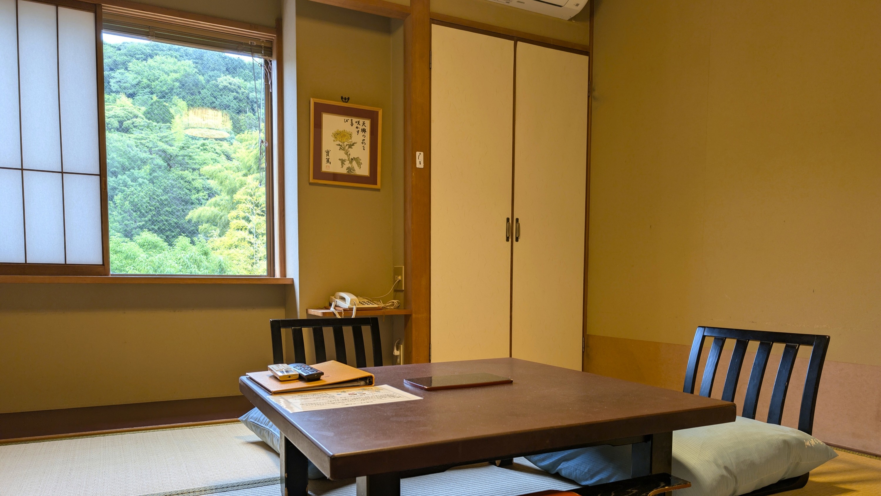 【6畳和室】お部屋一例。シンプルながら昔懐かしい和室のお部屋です。