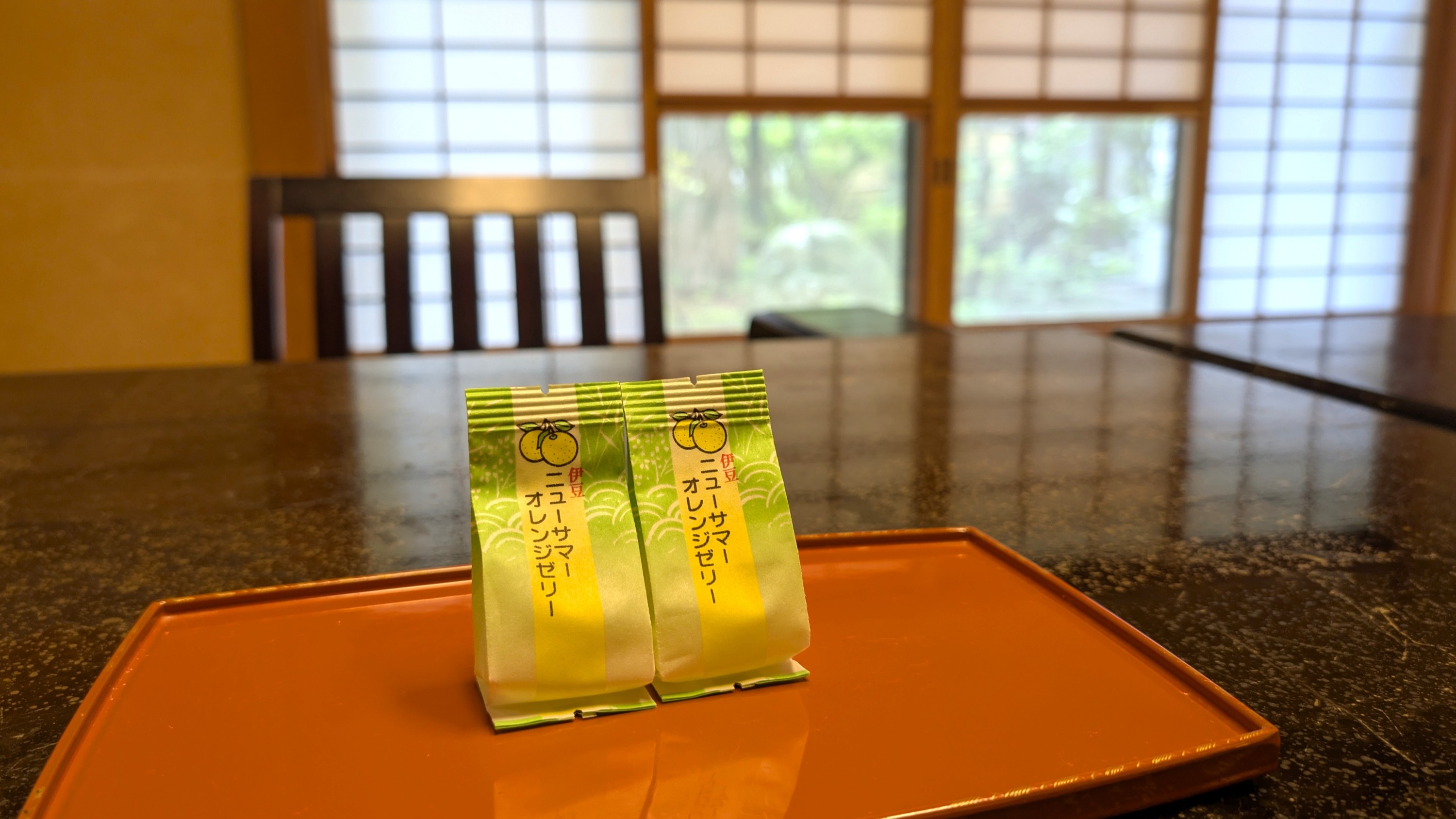【露天風呂付き客室】「桃山」おもてなしの銘菓
