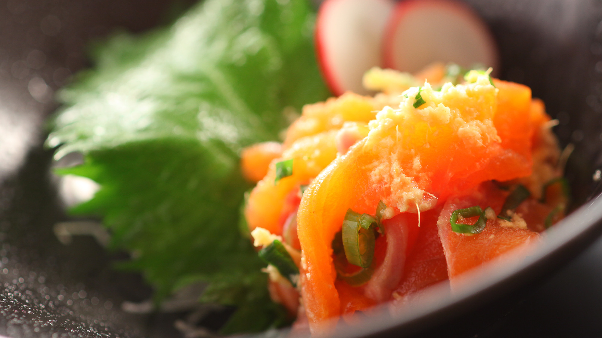 ・【料理（一例）】四季を感じる信州の恵み。山の幸、川の幸を活かした、彩り豊かなお料理をご提供