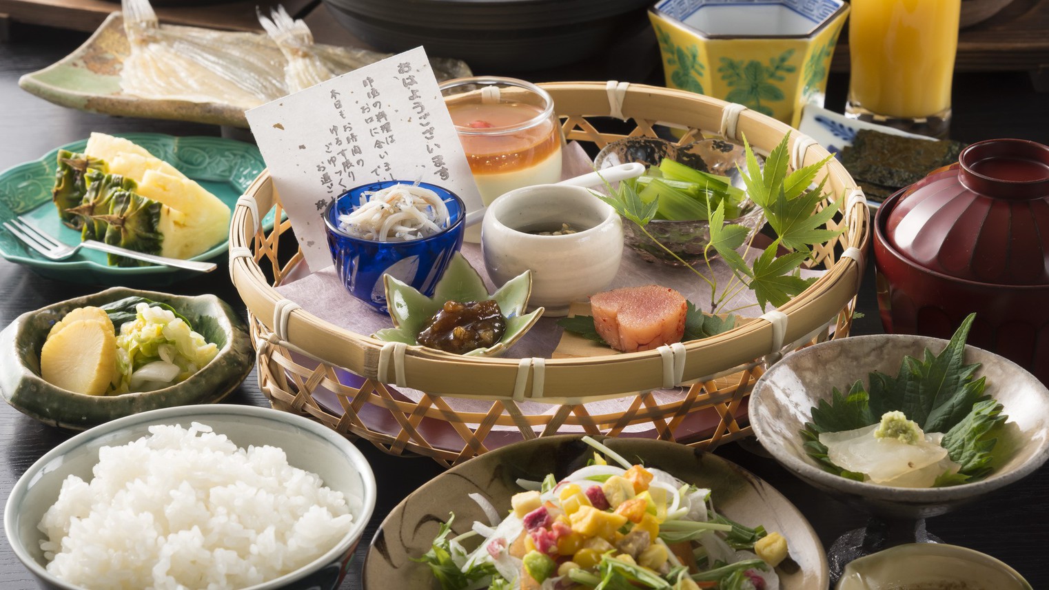 【初夏から夏の特選懐石】加賀金沢の金箔と能登牛の煌びやかなコラボレーション〜能登牛氷すき焼き