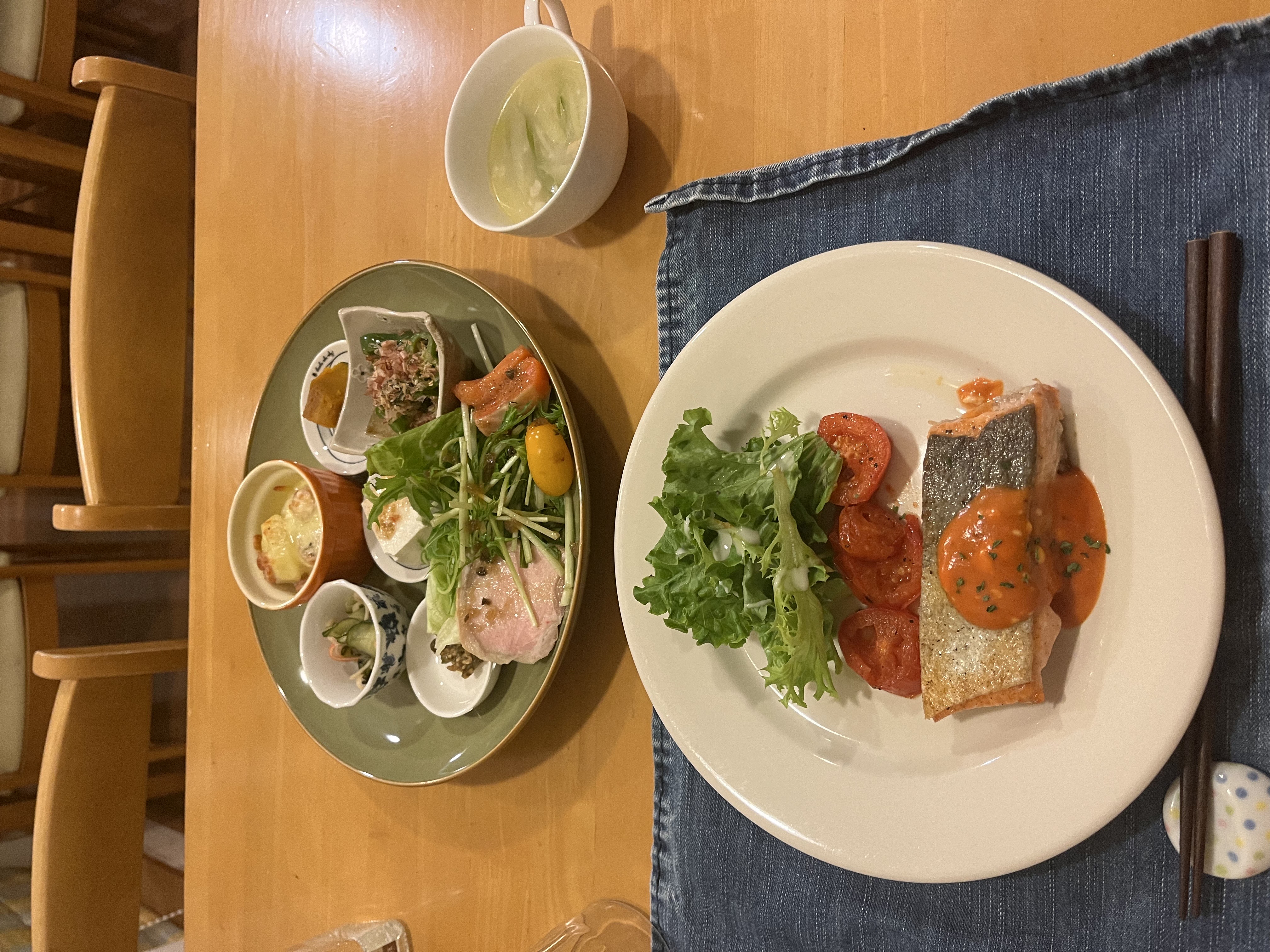 ある日の夕食