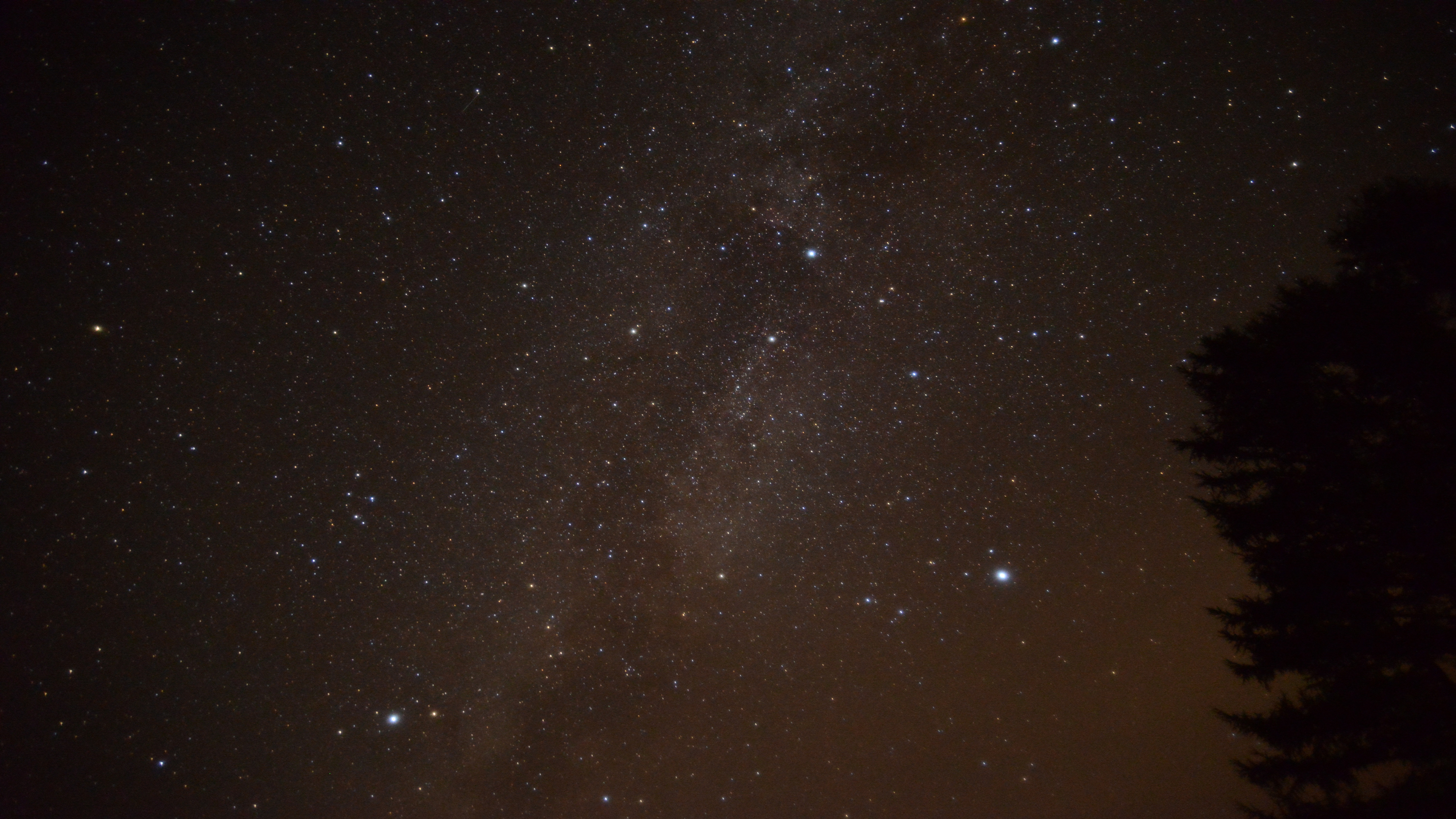 帯広八千代の星空　夏　天の川