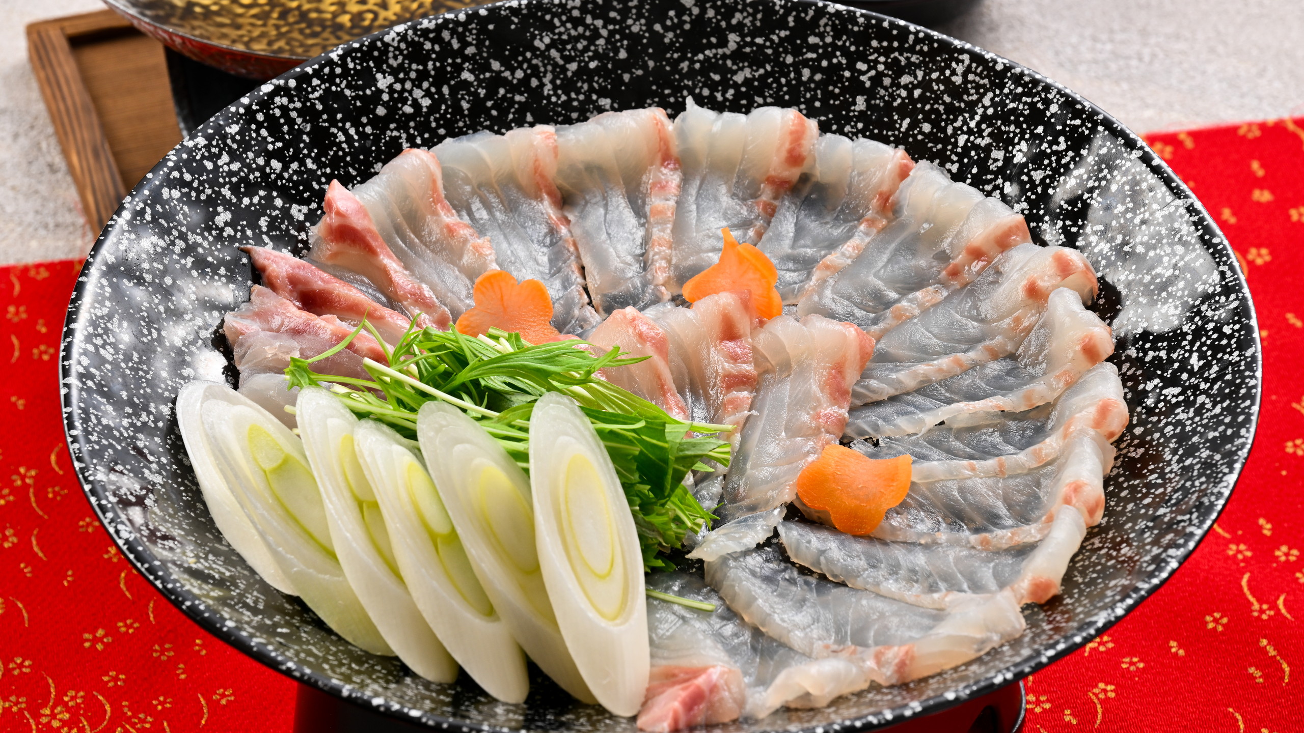 【春季限定別注料理】真鯛のしゃぶしゃぶ(3月9日宿泊～)