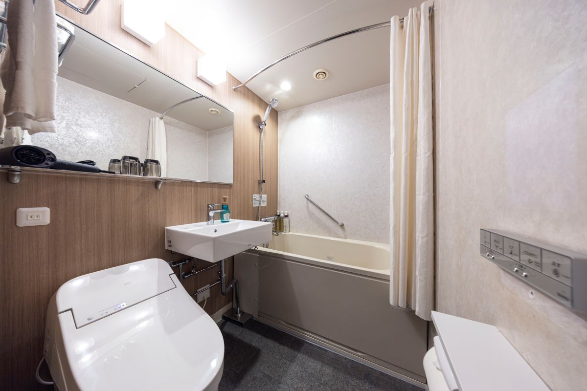 デラックスダブルルーム　バスルーム