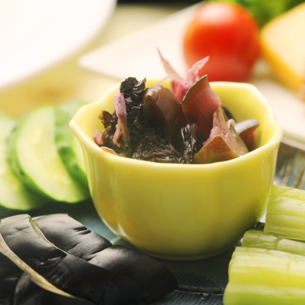 夕食にお出ししている漬物になります