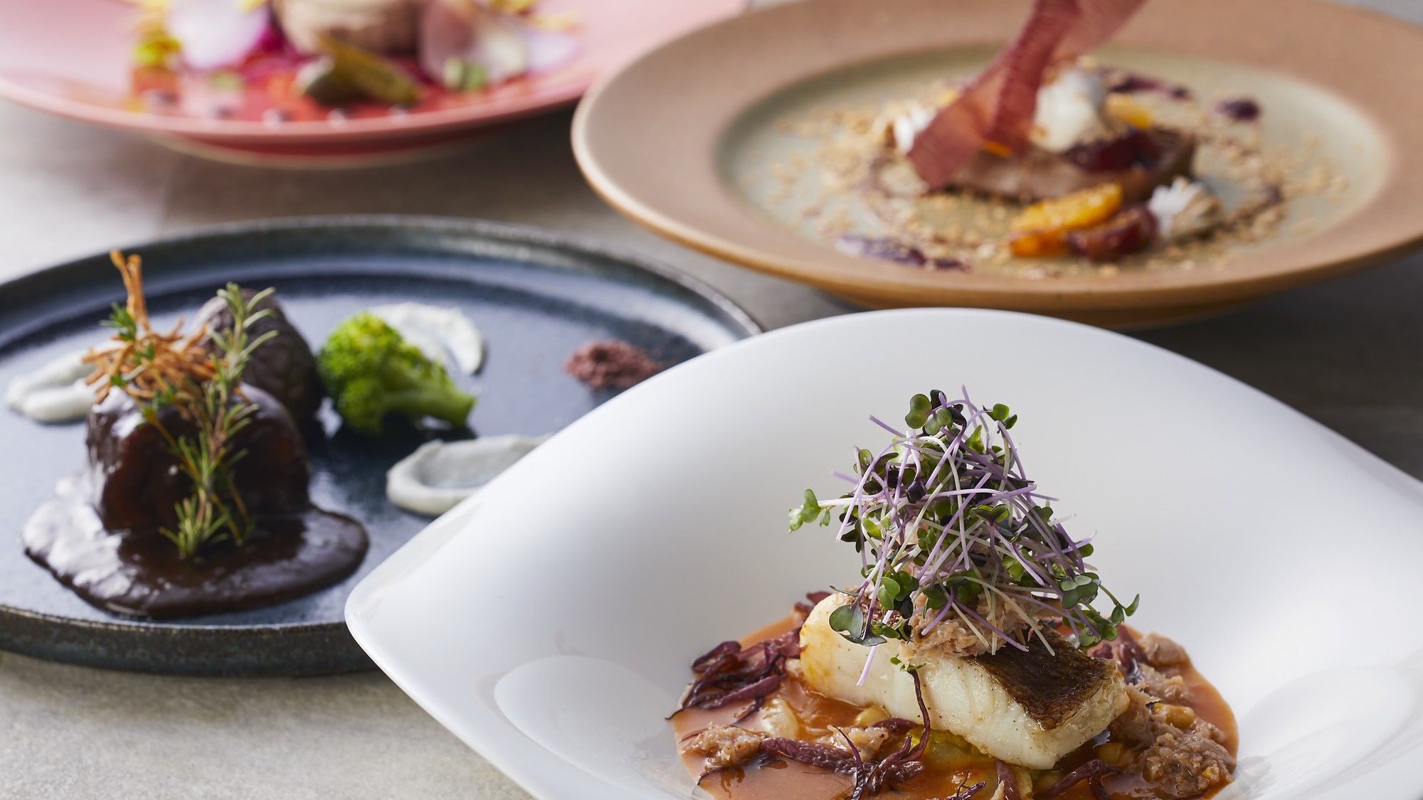 スタンダードフレンチ 2025冬メニュー 一例