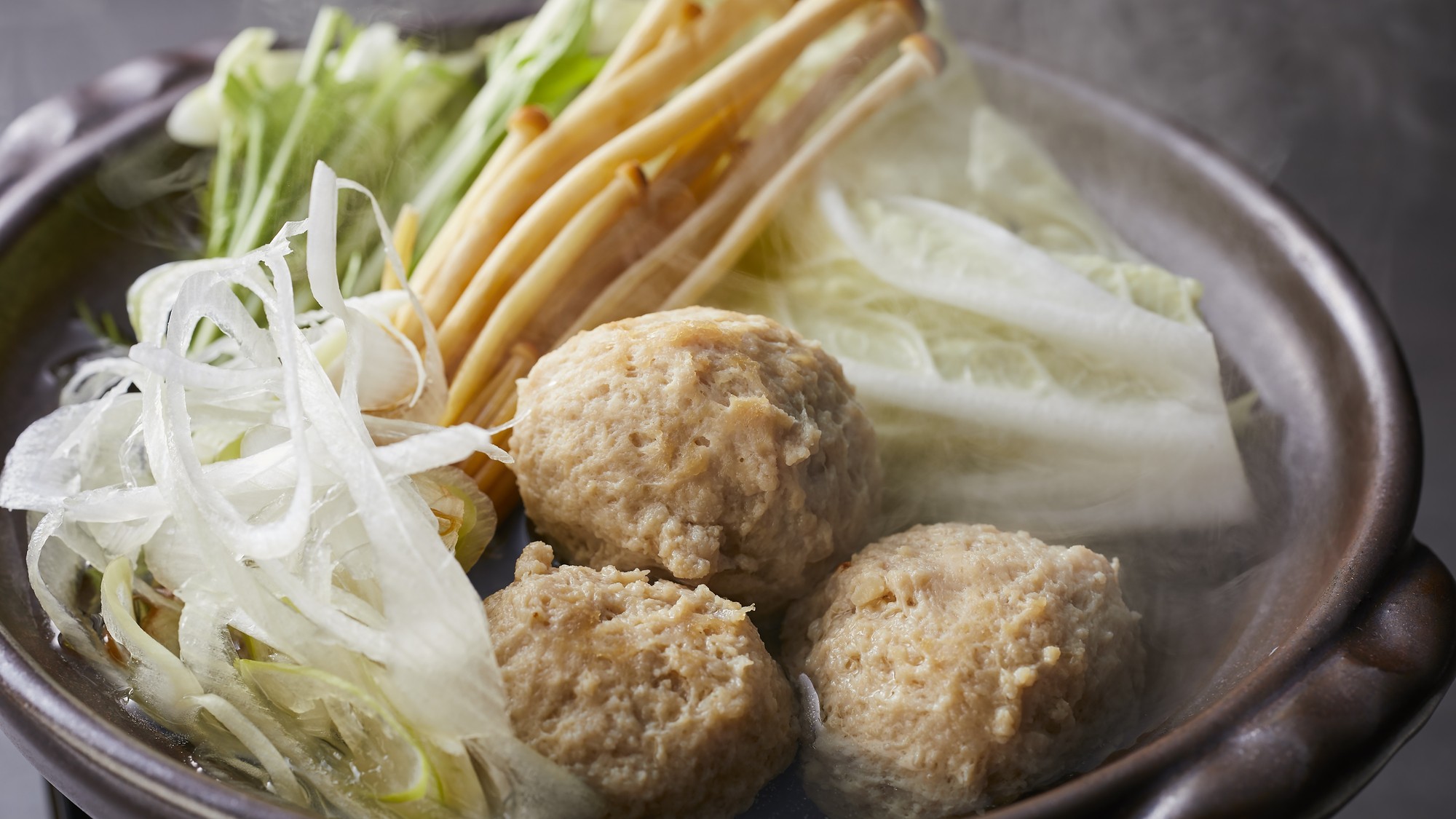 【スタンダード会席】甲斐路軍鶏つみれ鍋 2025冬メニュー 一例