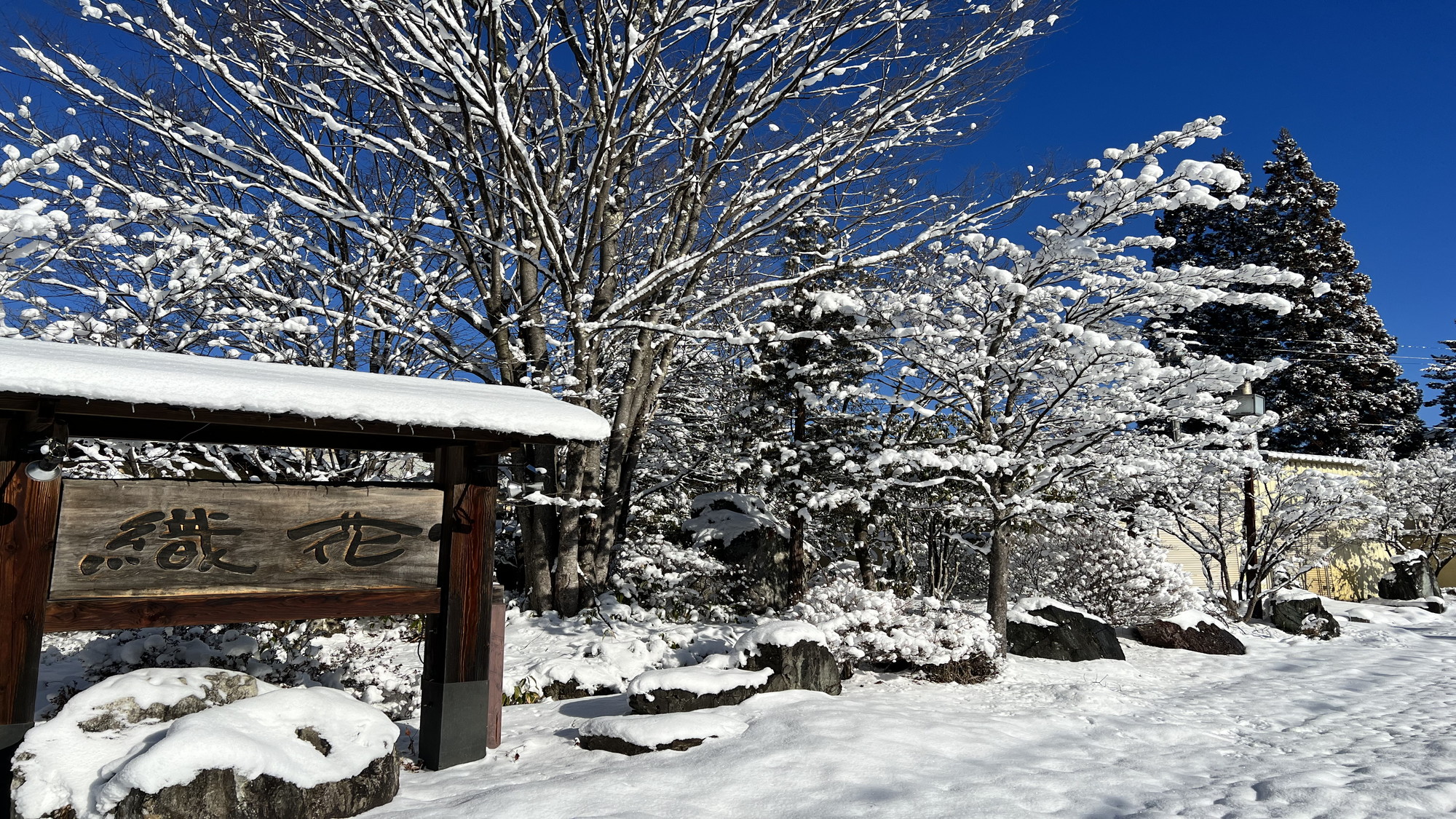 【織花】看板