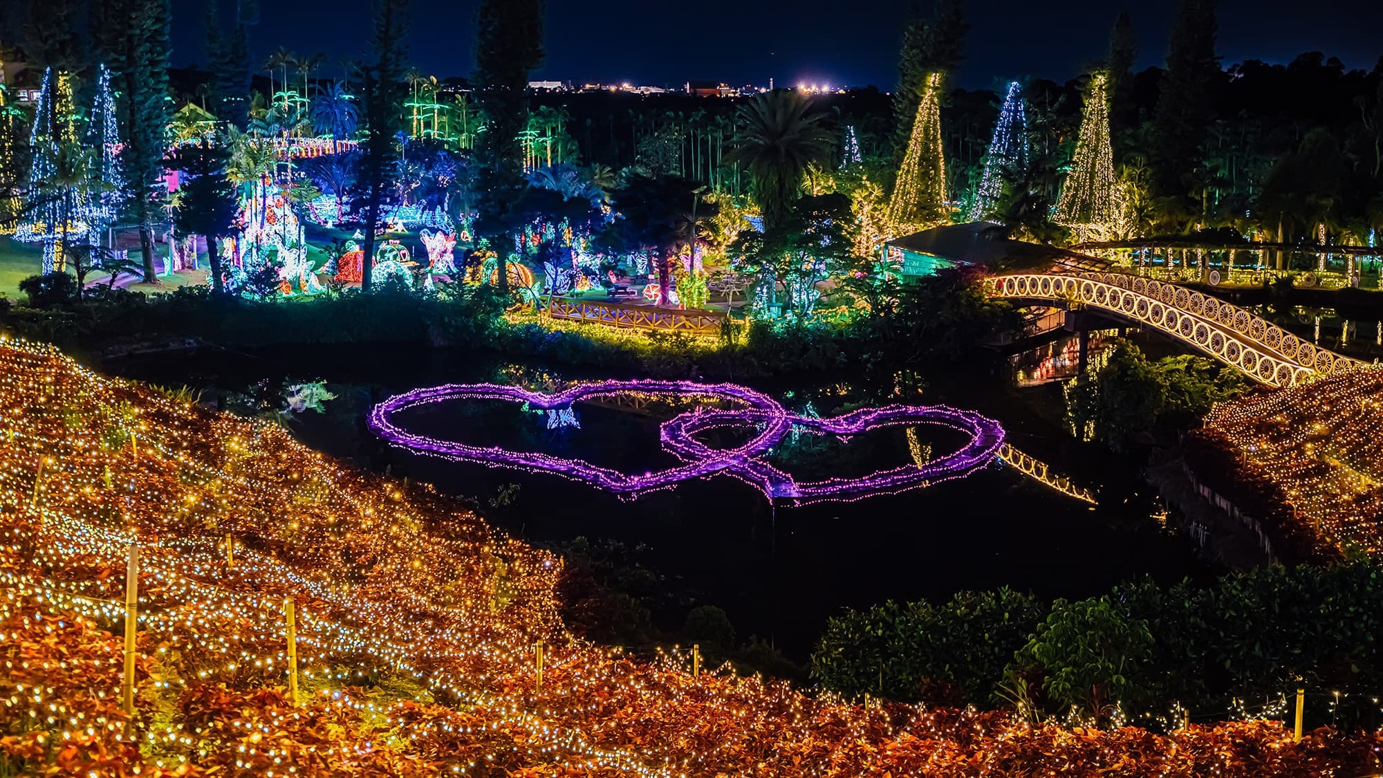 【☆全国2位＆沖縄三大夜景を楽しむ☆】沖縄南国イルミネーションチケット付きプラン／朝食付き