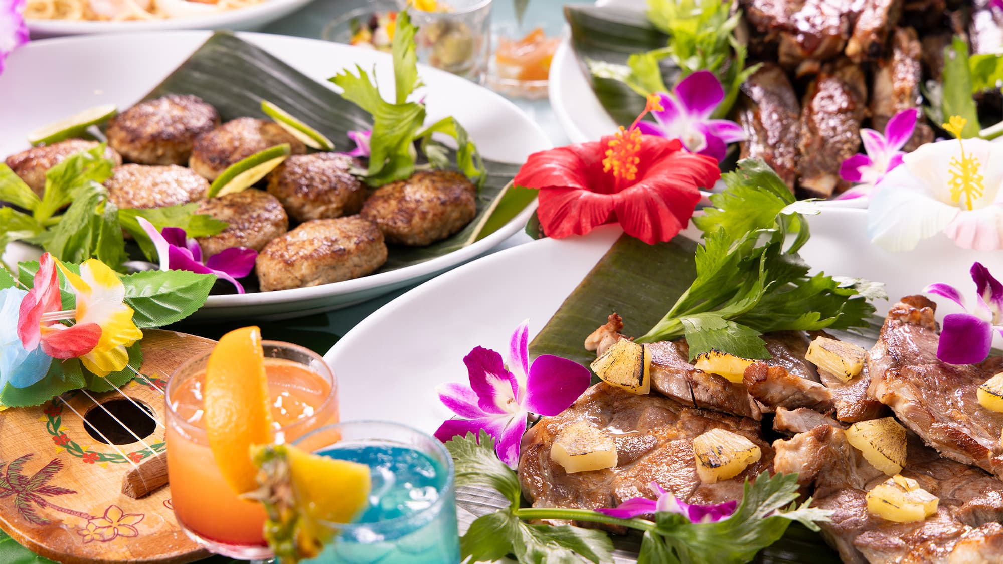 ■ドレスダイナー【南国ディナービュッフェイメージ】