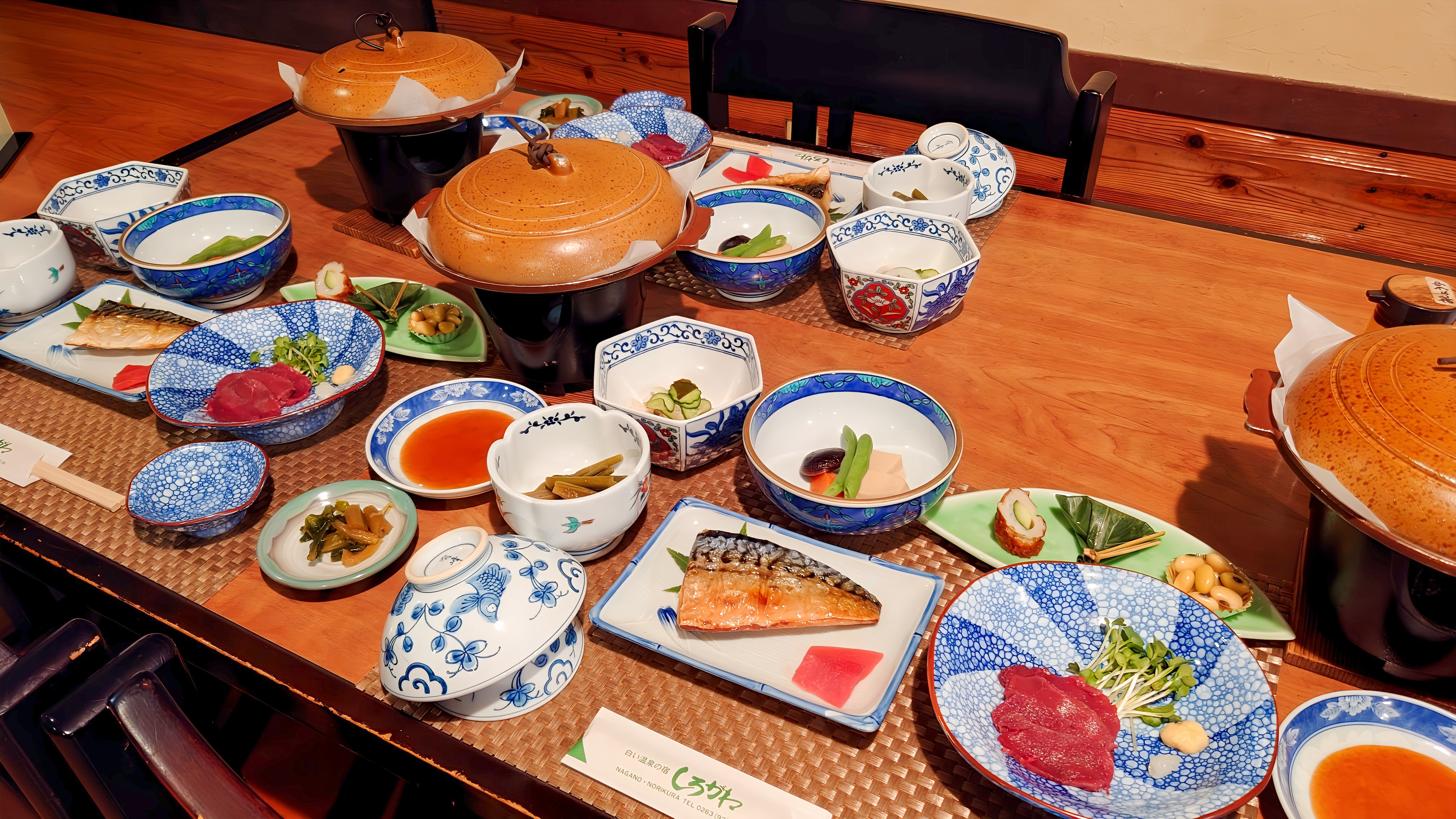 夕食例　※日により異なります