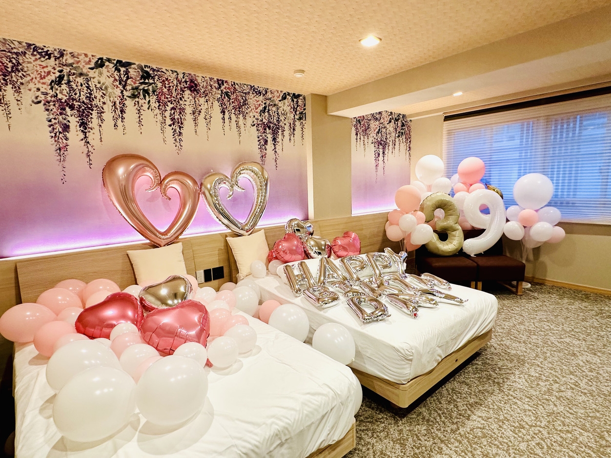 記念日◆ラグジュアリーバルーンデコレーション付き