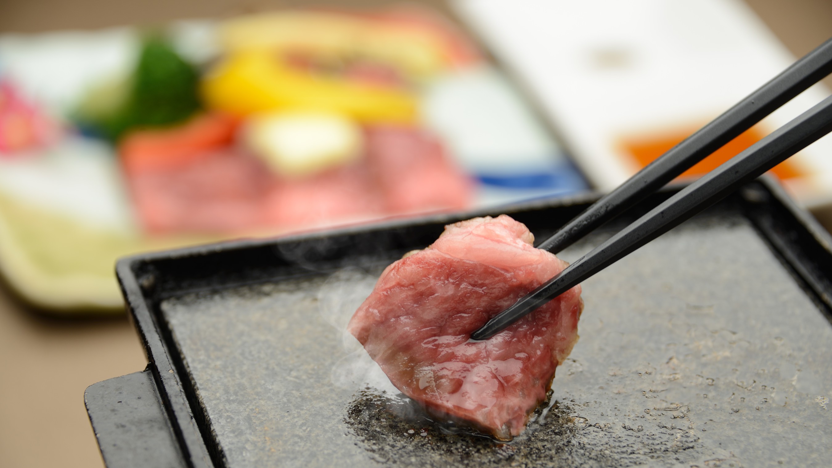 【1泊2食◆国産和牛の石焼ステーキ会席】東伊豆名物金目鯛と料理長厳選の国産和牛をお好みの焼き加減で