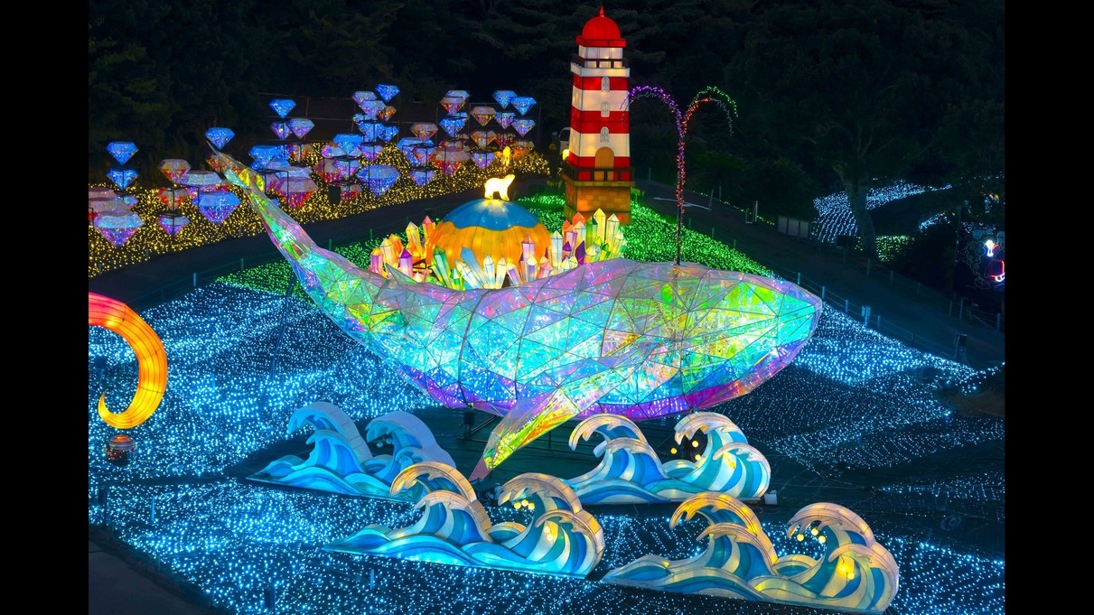 【クリスマスプラン】グランイルミチケット＆レイトアウト12時　朝食付き