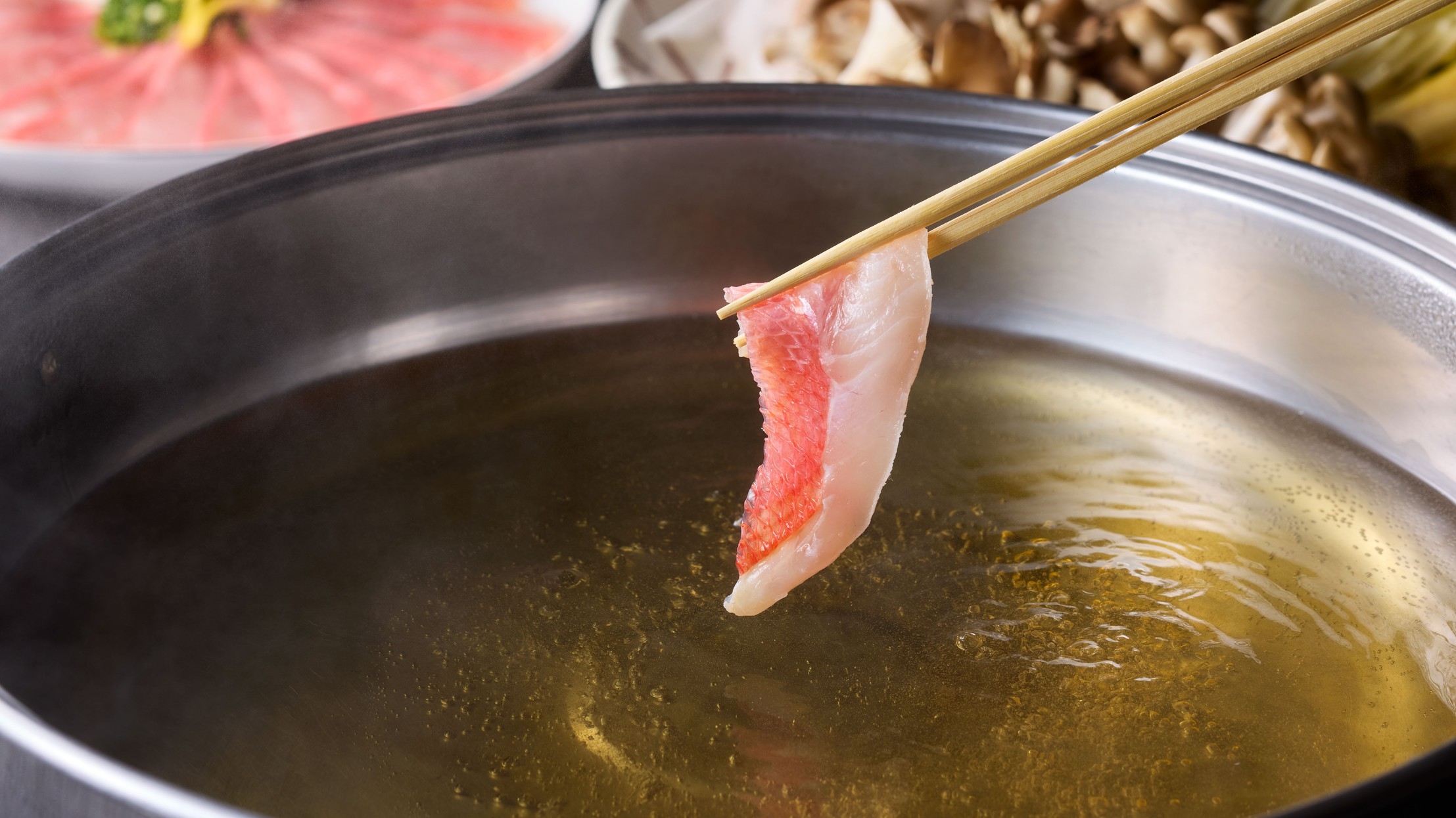 お部屋で楽しむ金目鯛しゃぶしゃぶ＆ゆず酒◆翌朝ゆったり12時レイトアウト＝2食付＝