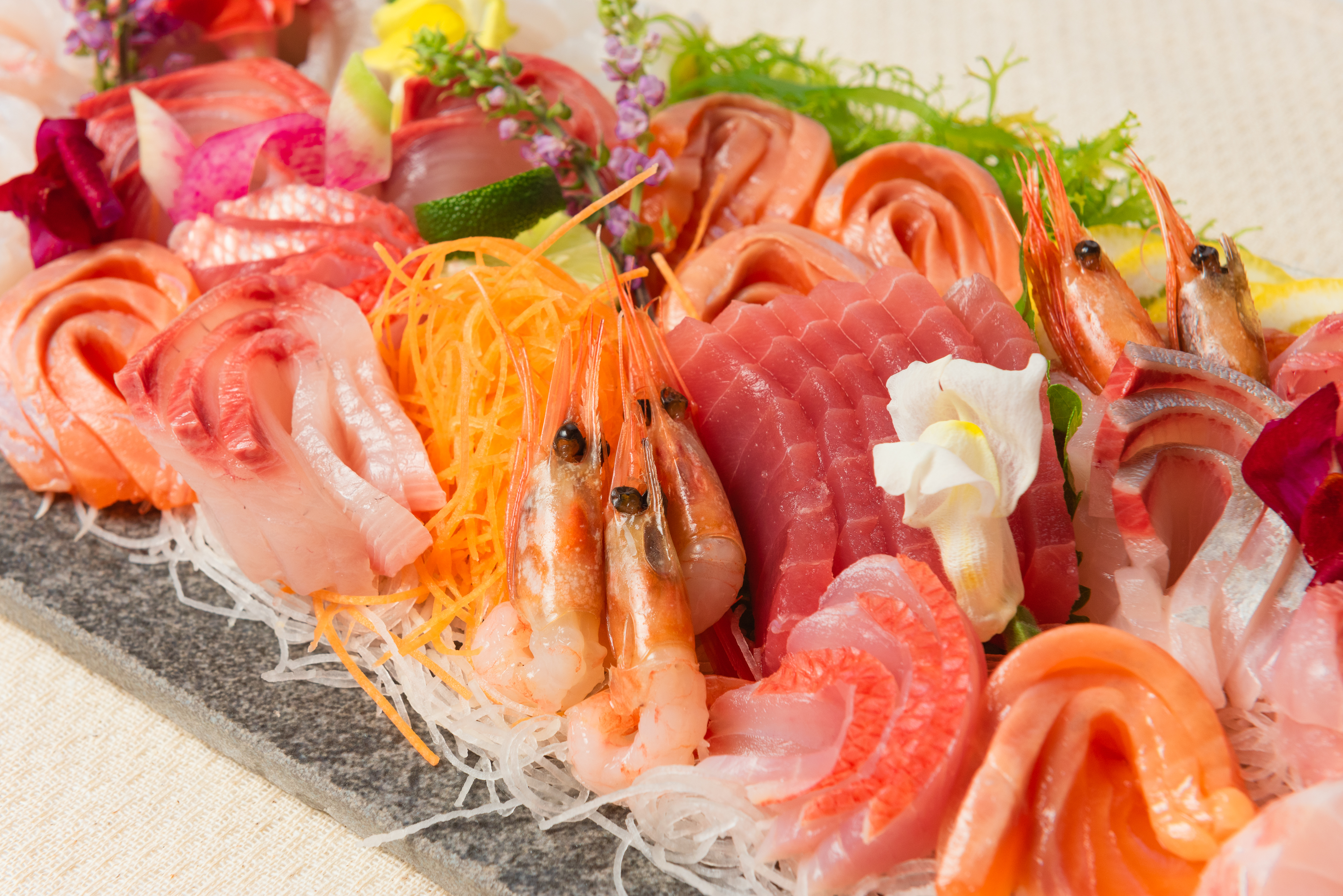 海の恵みの盛り合わせ（刺身）