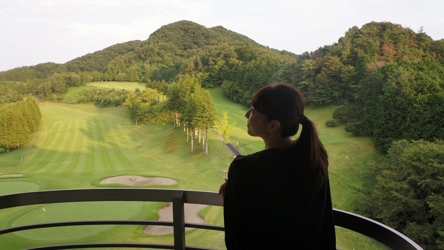 和室ベランダよりの眺望