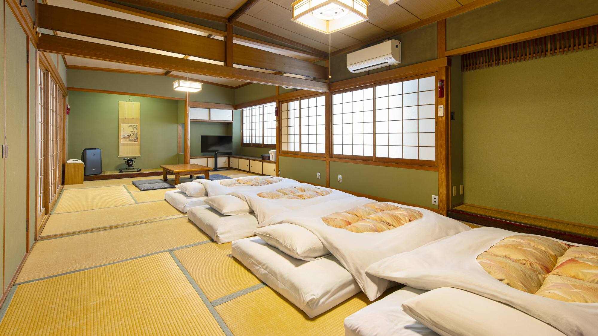 *二間続きの和室