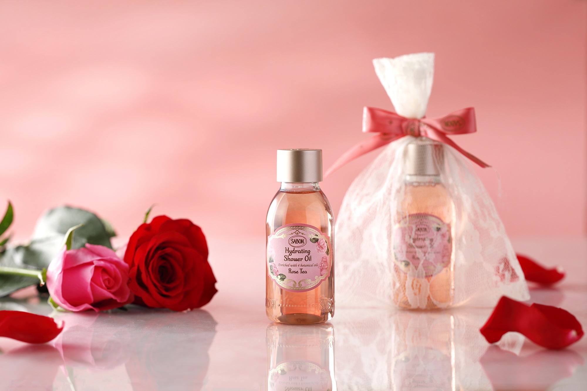 SABON「ハイドレイティング　シャワーオイル　ローズティー（100ml）」