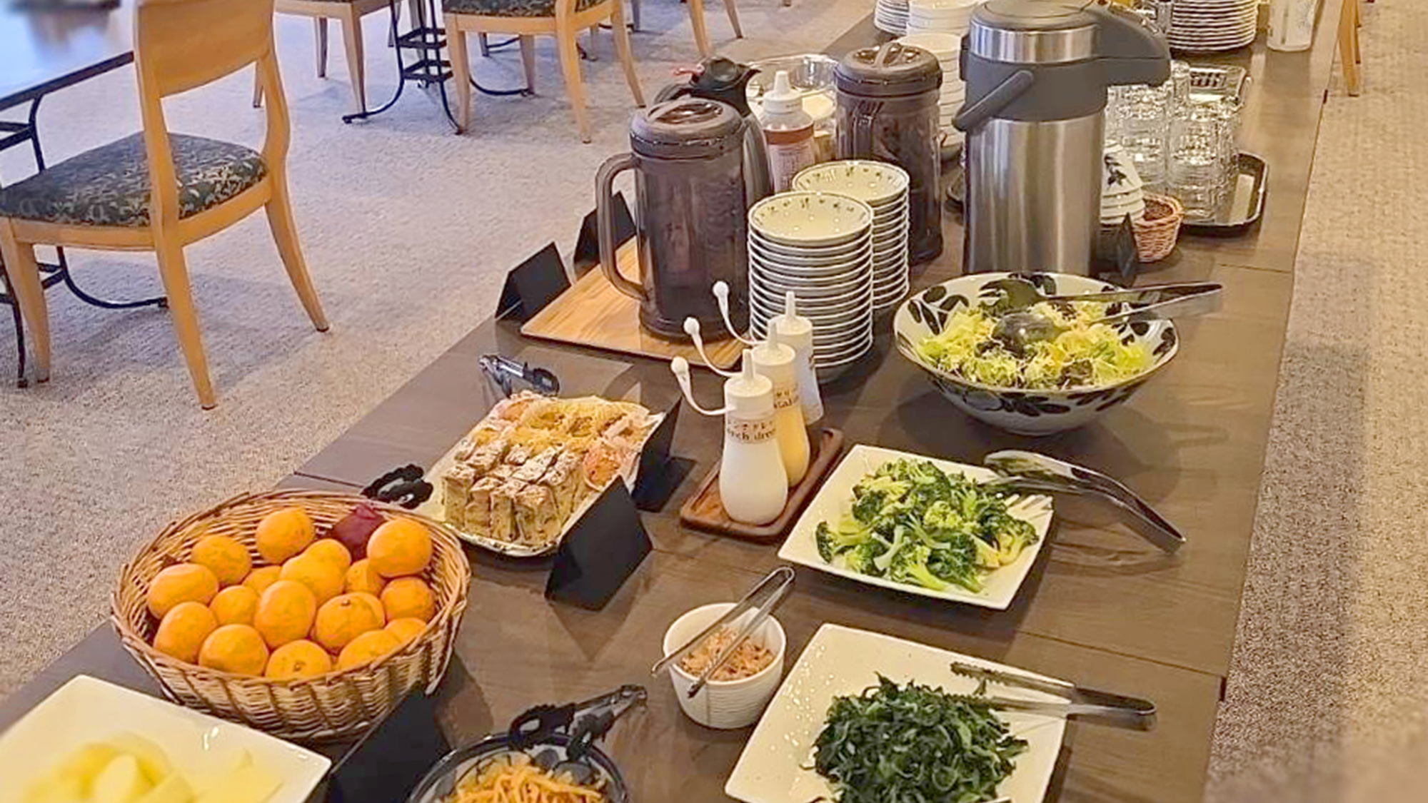 【お食事】冬季朝食バイキング