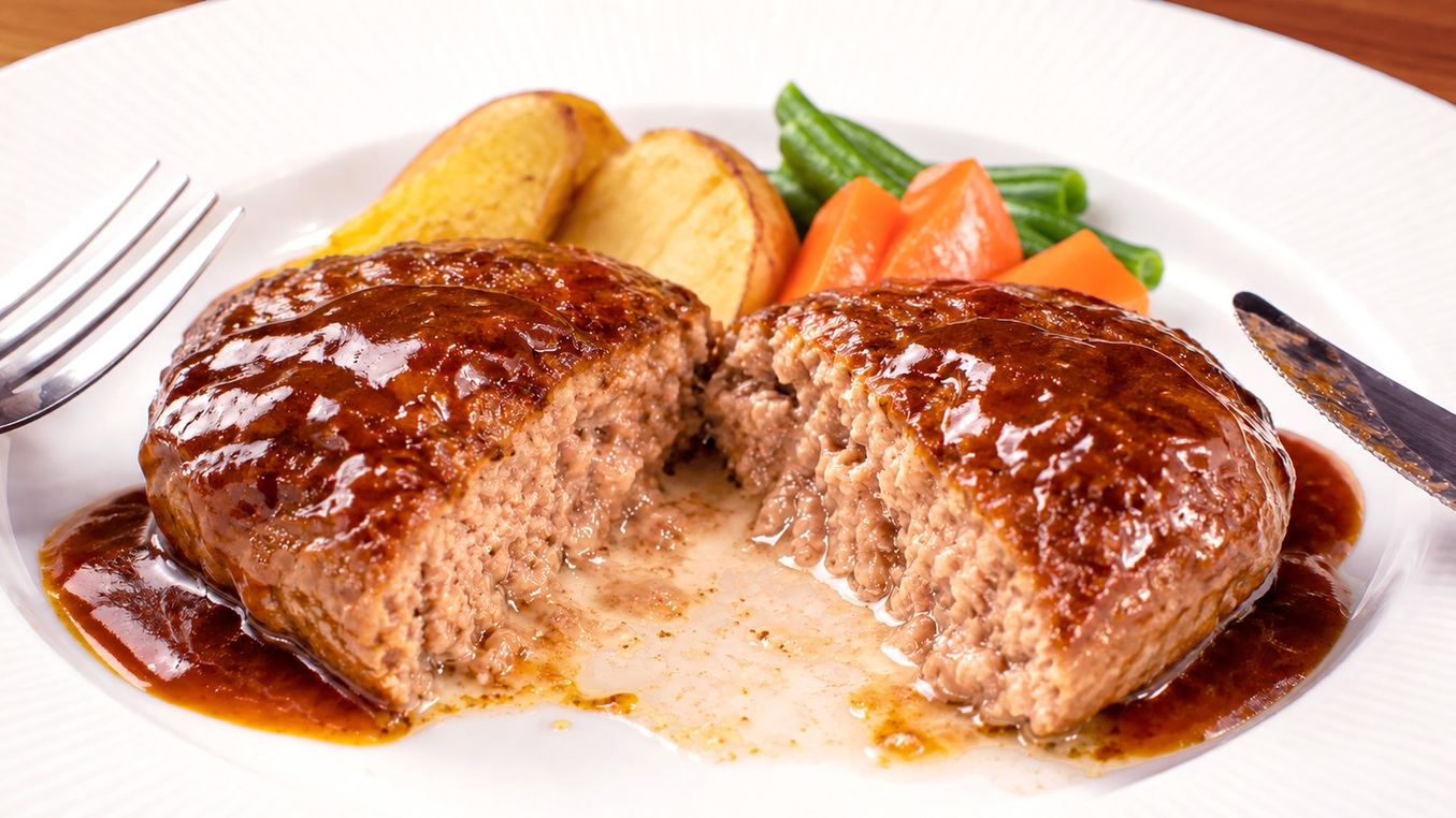 ぜひ食べていただきたい【和牛100％極上肉汁仕立て至高ハンバーグ】お寿司登場！おもてなしビュッフェ夏