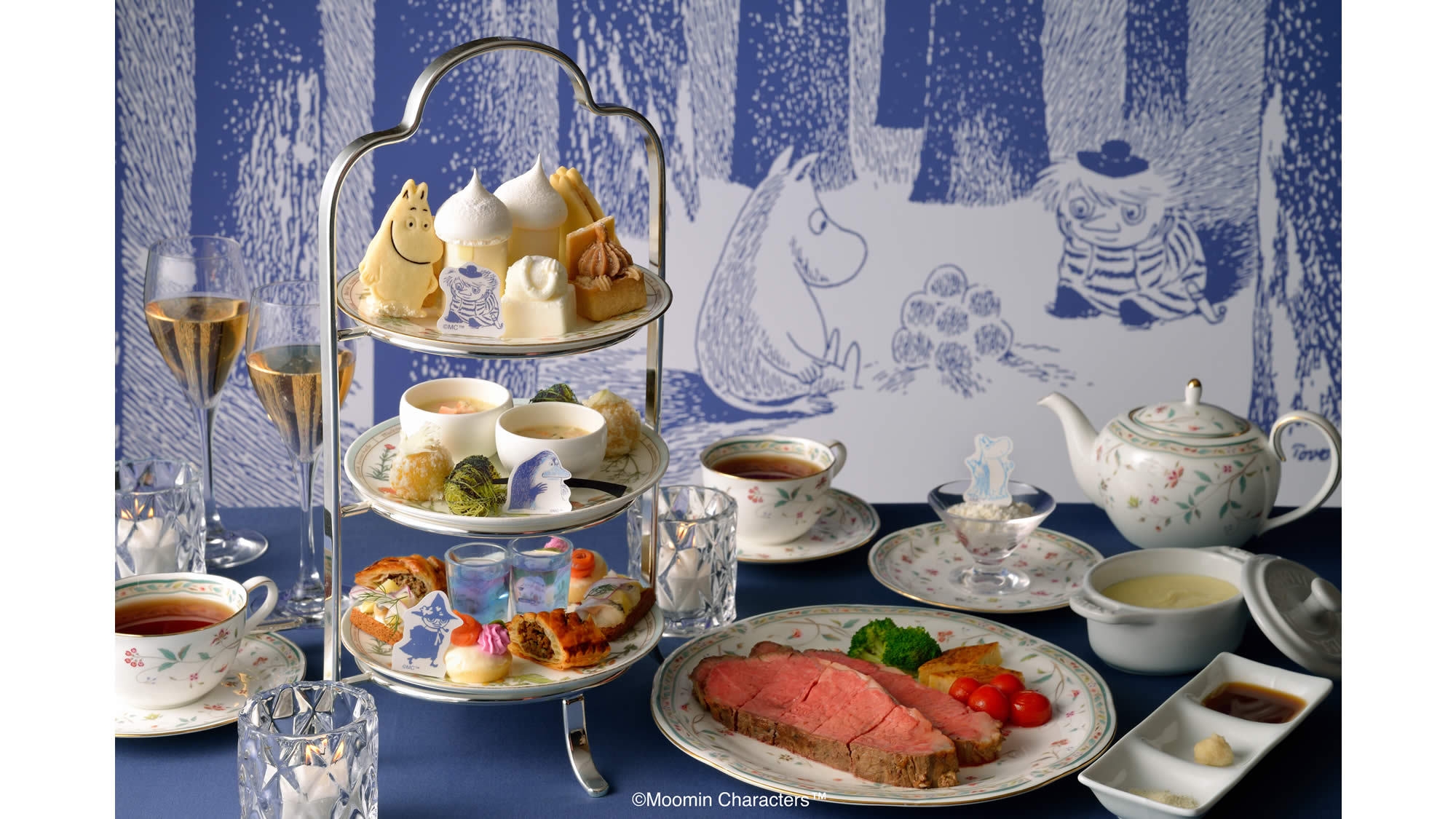 ≪朝食付き≫「Tales of Moominland Midwinterイブニングハイティー」ステイ