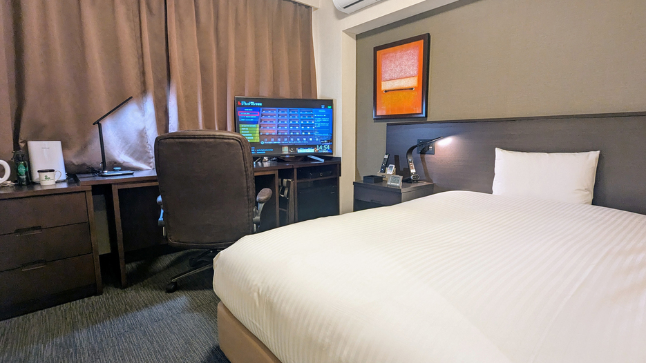 【喫煙】セミダブルルーム