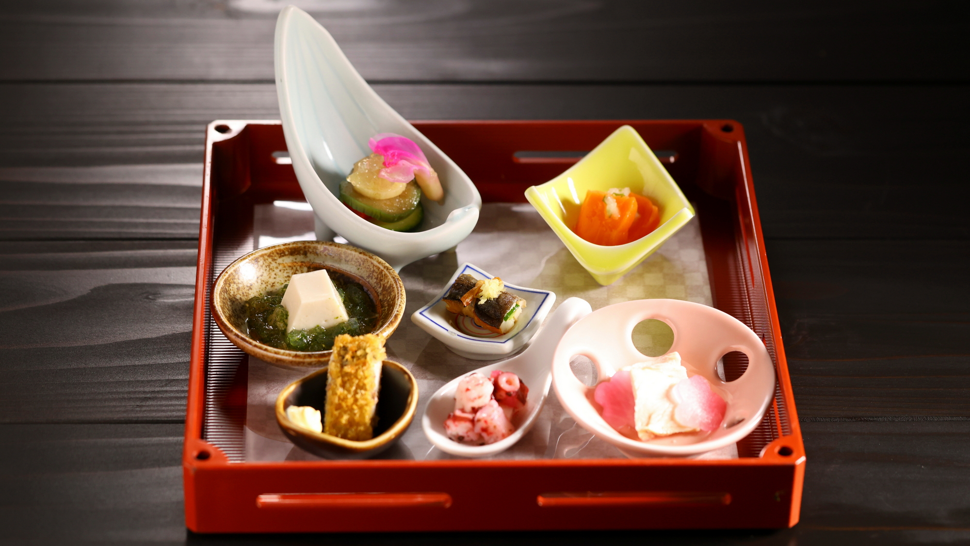 【2026春】前菜／歴史、寺、景色、自然などをテーマにした7品