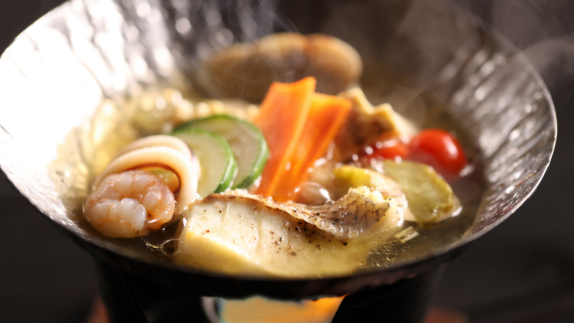 【2026夏】鍋／夏の和風イタリアン鍋は昆布・かつお・アサリの出汁が隠し味