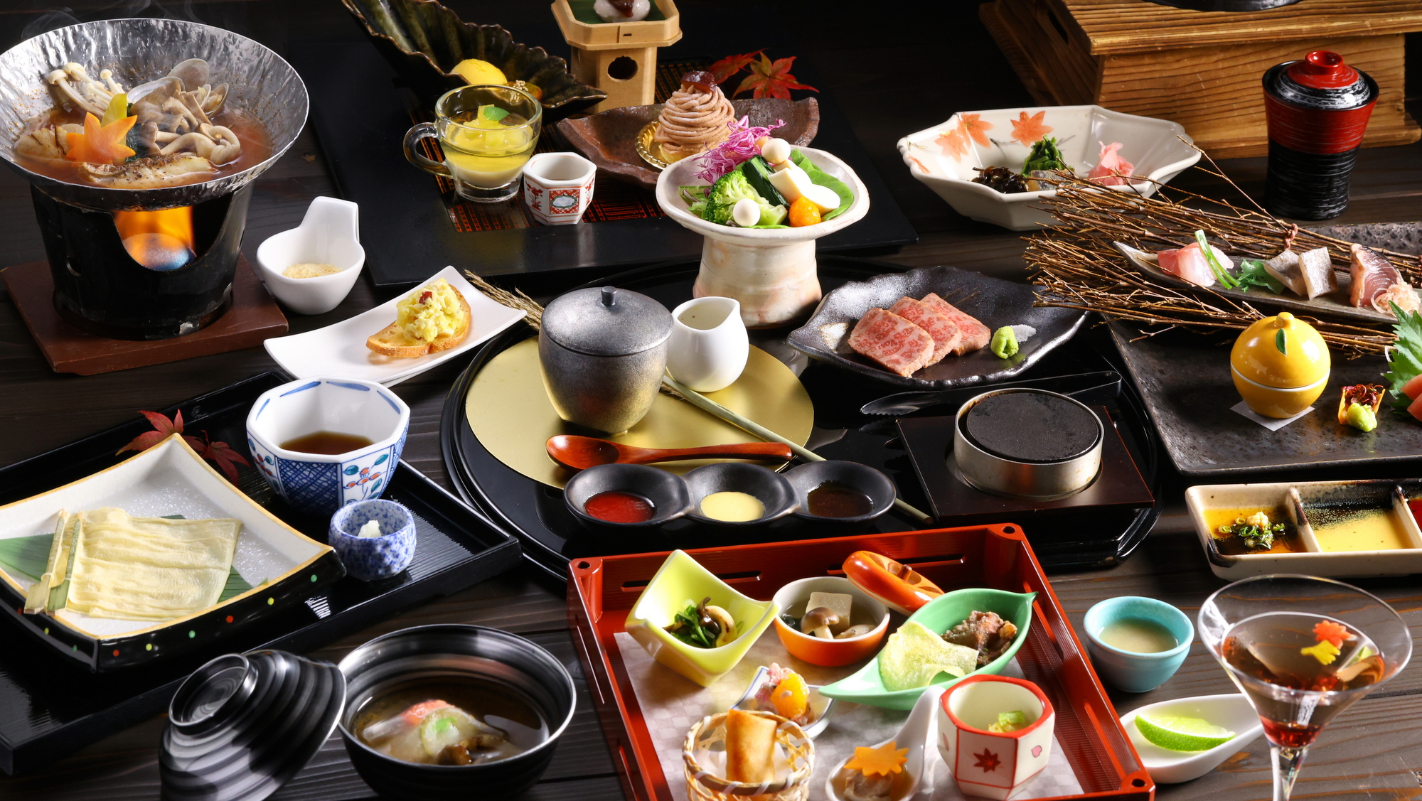 【秋のおもてなし夕食膳】