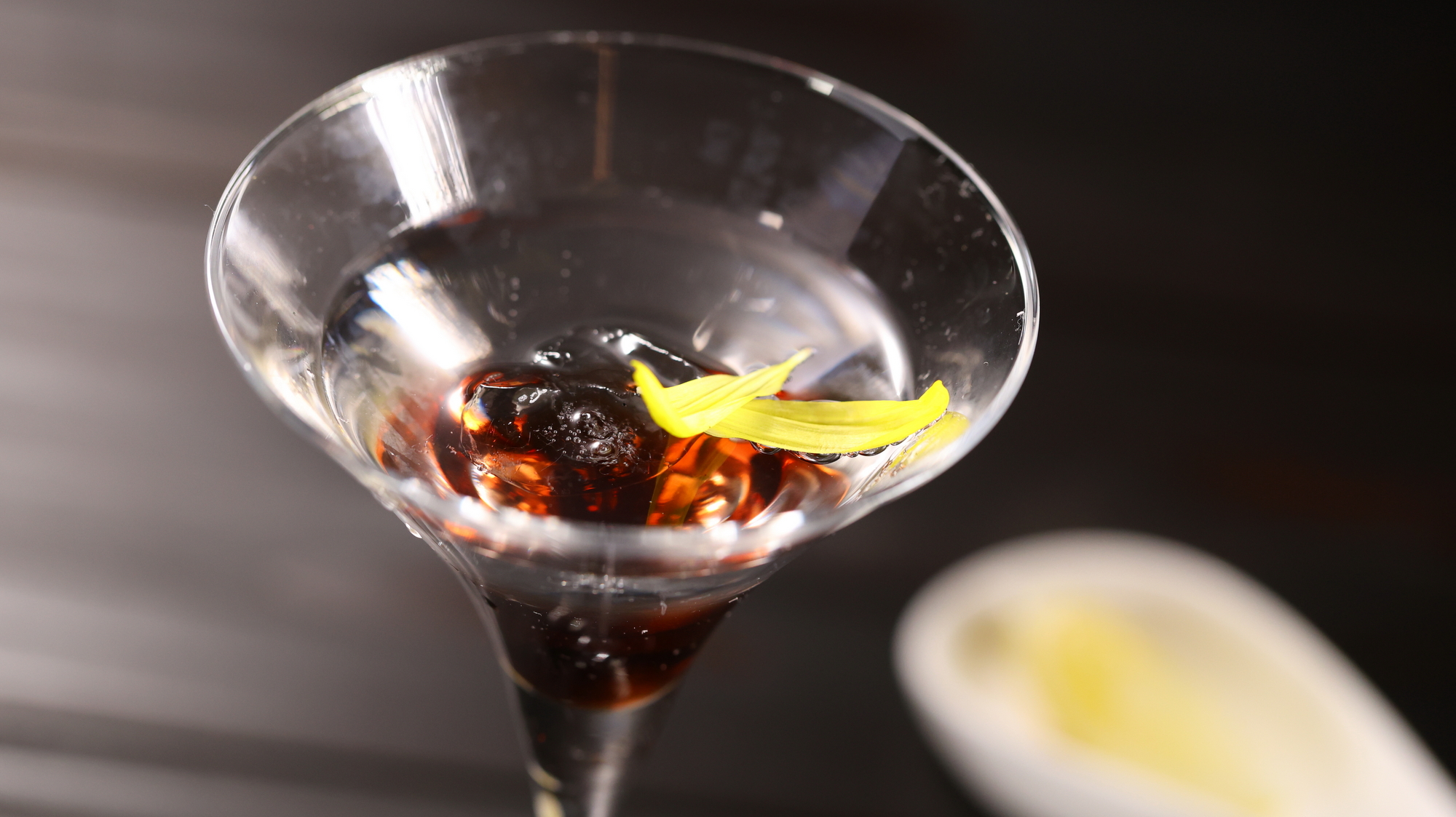 【2025冬】食前酒／冬の文豪カクテル「キール・ロワイヤル～荷風バージョン～」