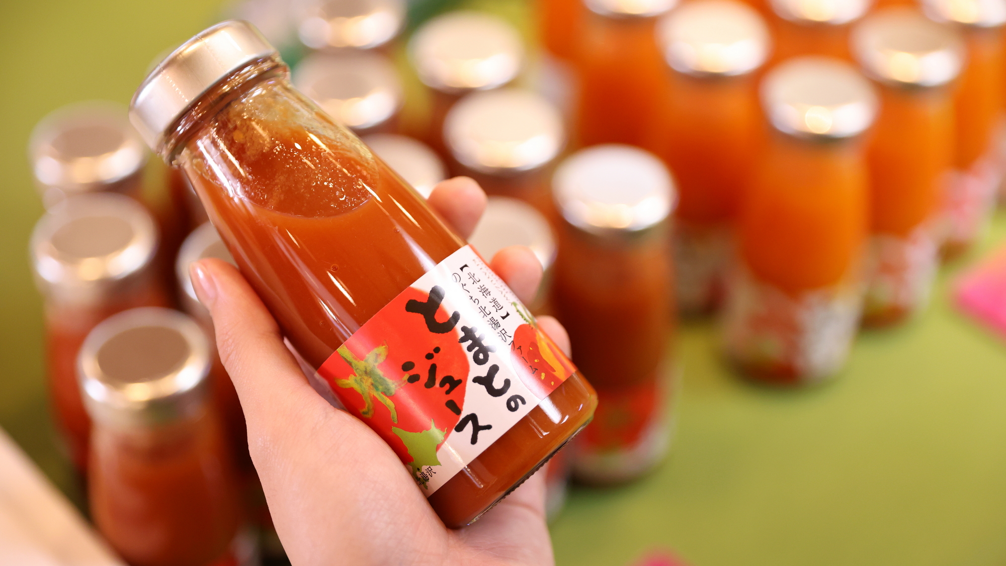 【お土産】自社ファームのトマトで作った人気ジュース