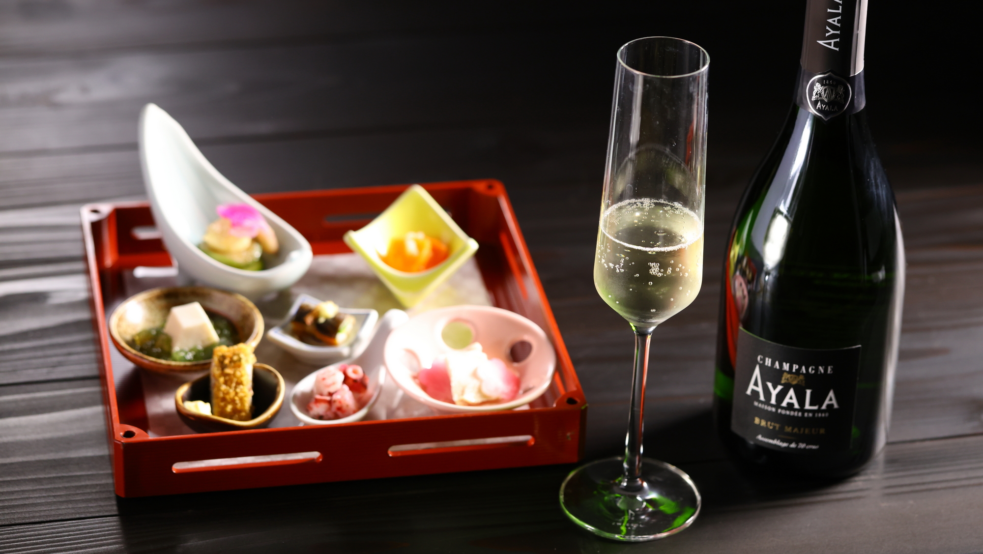 【2026春ペアリング】美食の始まりを告げる前菜はシャンパンとともに