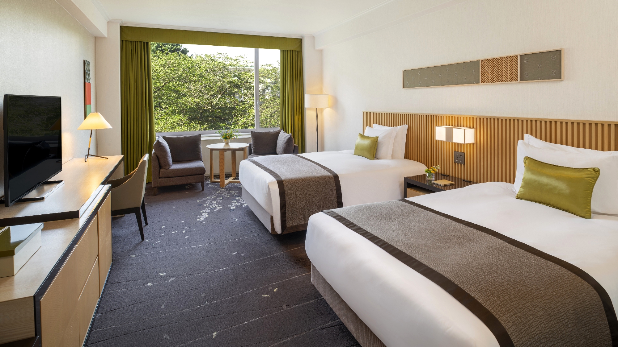 Deluxe Twin accommodation at The Prince Sakura Tower Tokyo