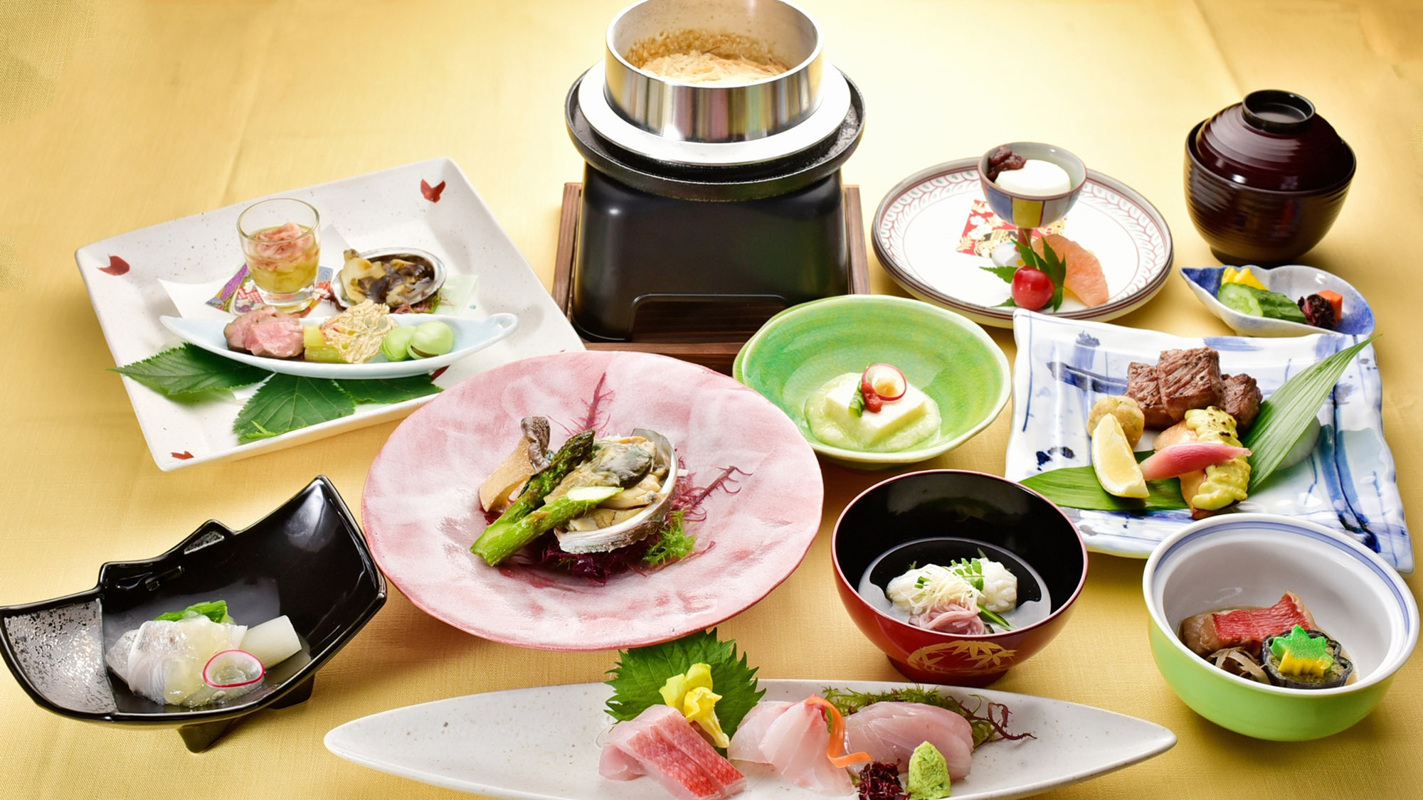 【夕食】川奈会席膳（イメージ）